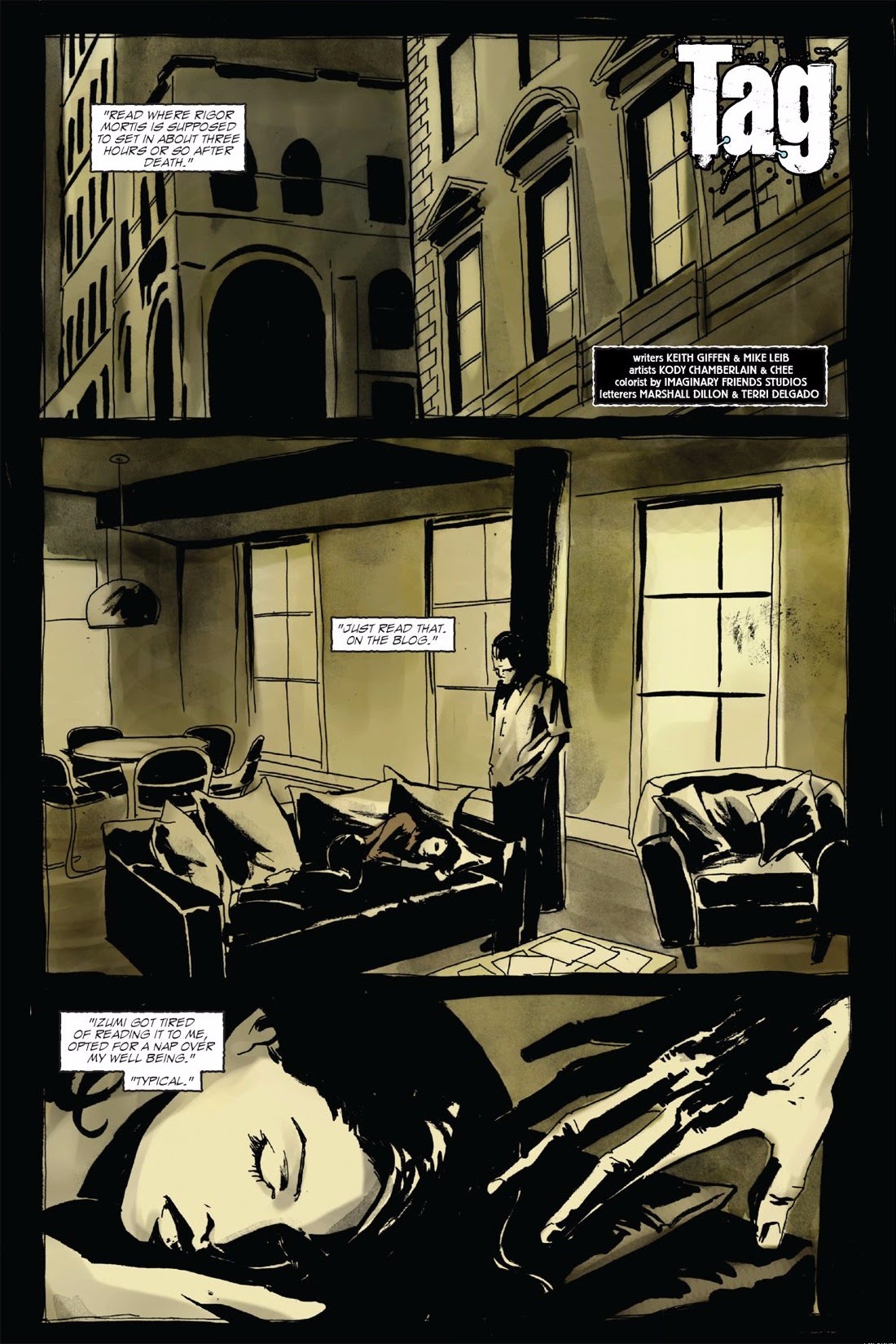 Read online Tag comic -  Issue #2 - 2
