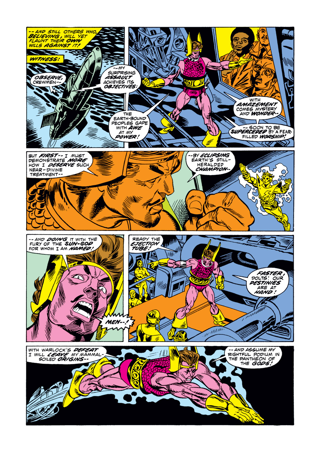 Read online Warlock (1972) comic -  Issue #3 - 16