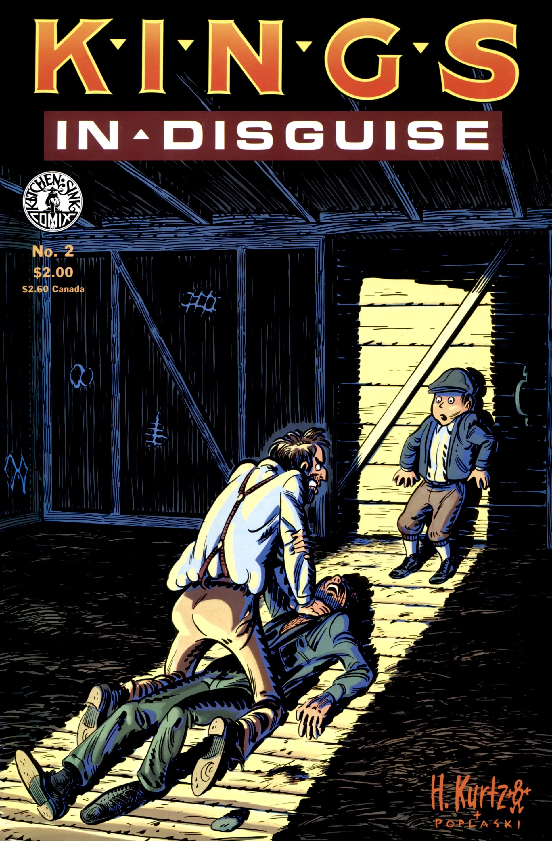 Read online Kings in Disguise comic -  Issue #2 - 1