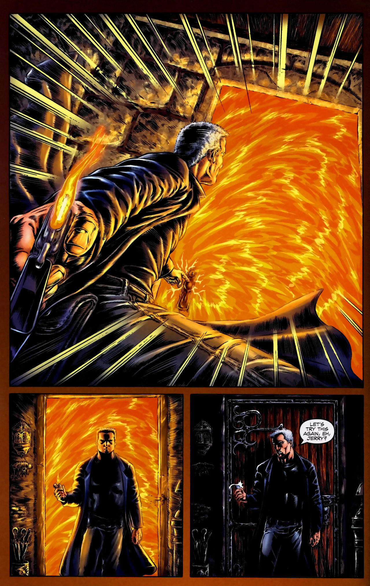 Read online Gravel comic -  Issue #1 - 9