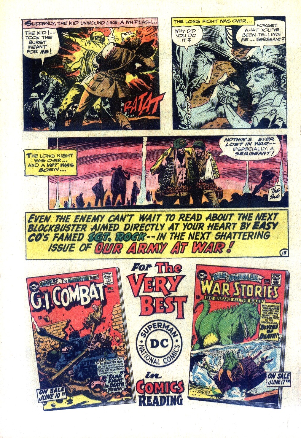 Read online Our Army at War (1952) comic -  Issue #157 - 20