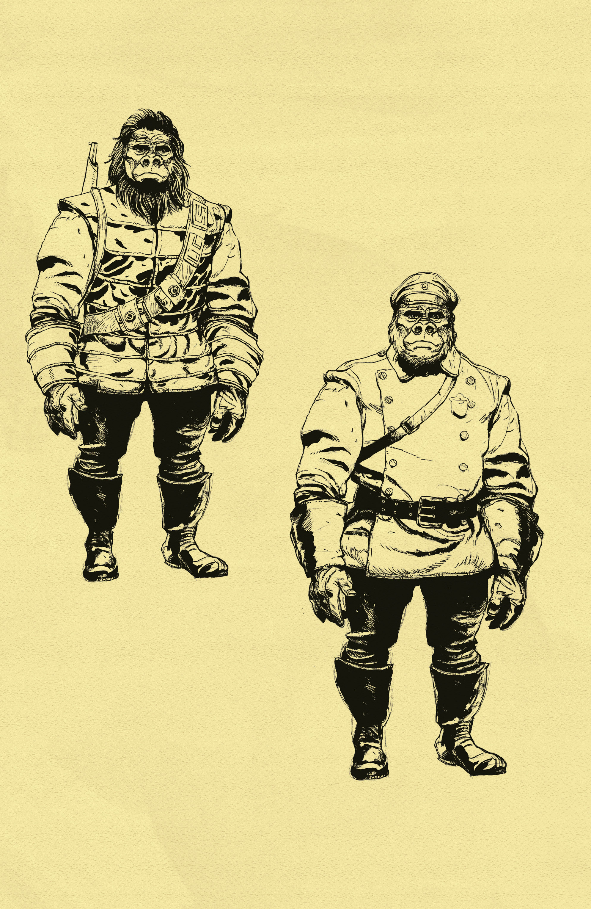 Read online Planet of the Apes Visionaries comic -  Issue # TPB - 124