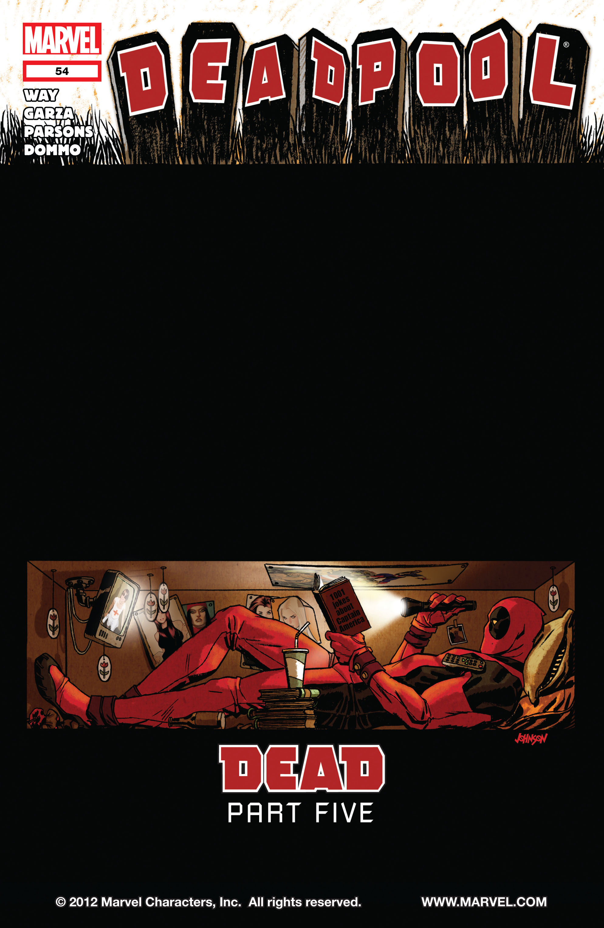 Read online Deadpool (2008) comic -  Issue #54 - 1