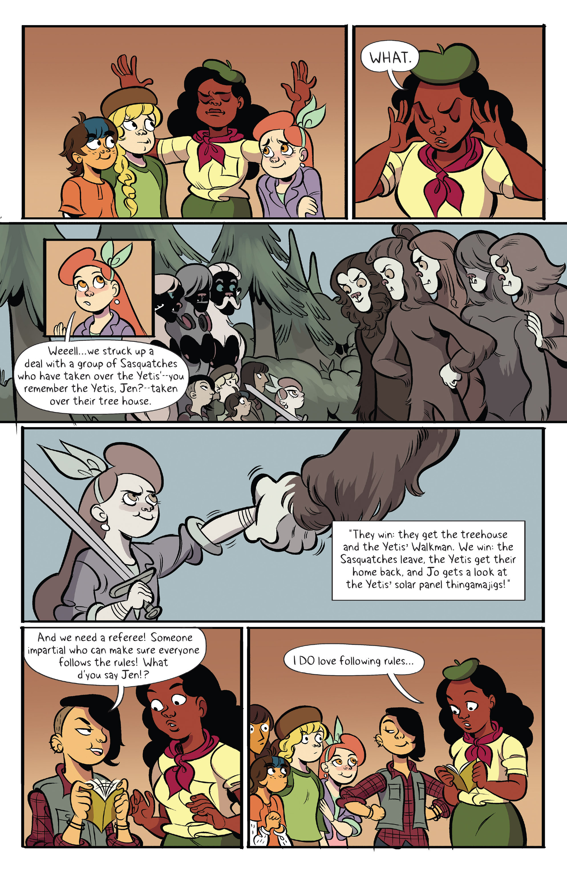 Read online Lumberjanes comic -  Issue #35 - 4