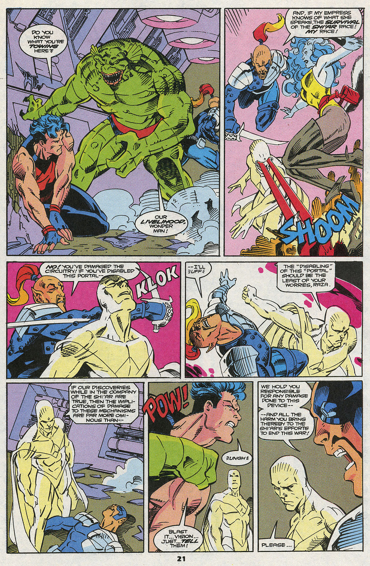 Read online Wonder Man (1991) comic -  Issue #8 - 14