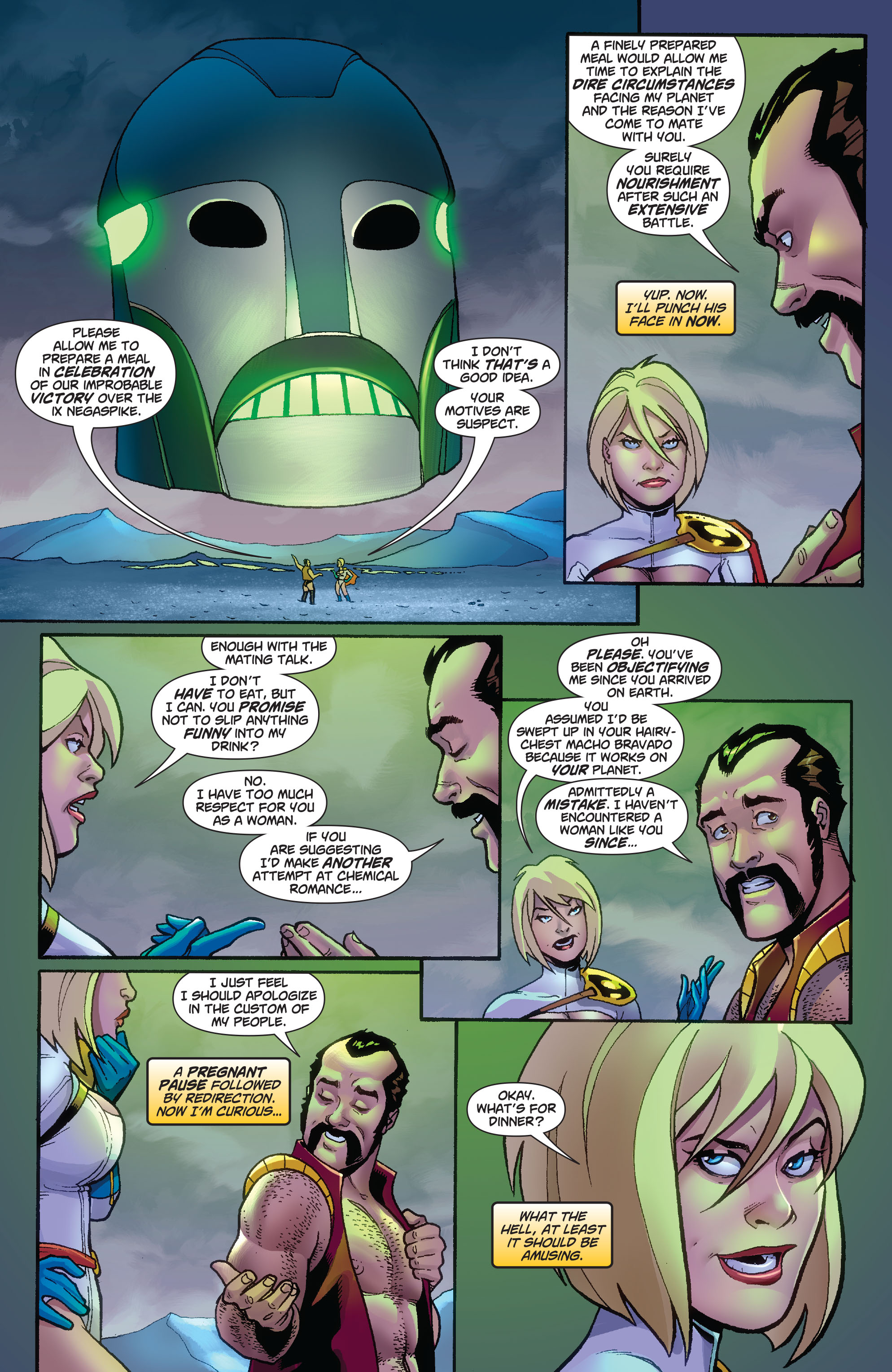 Read online Power Girl (2009) comic -  Issue #8 - 6