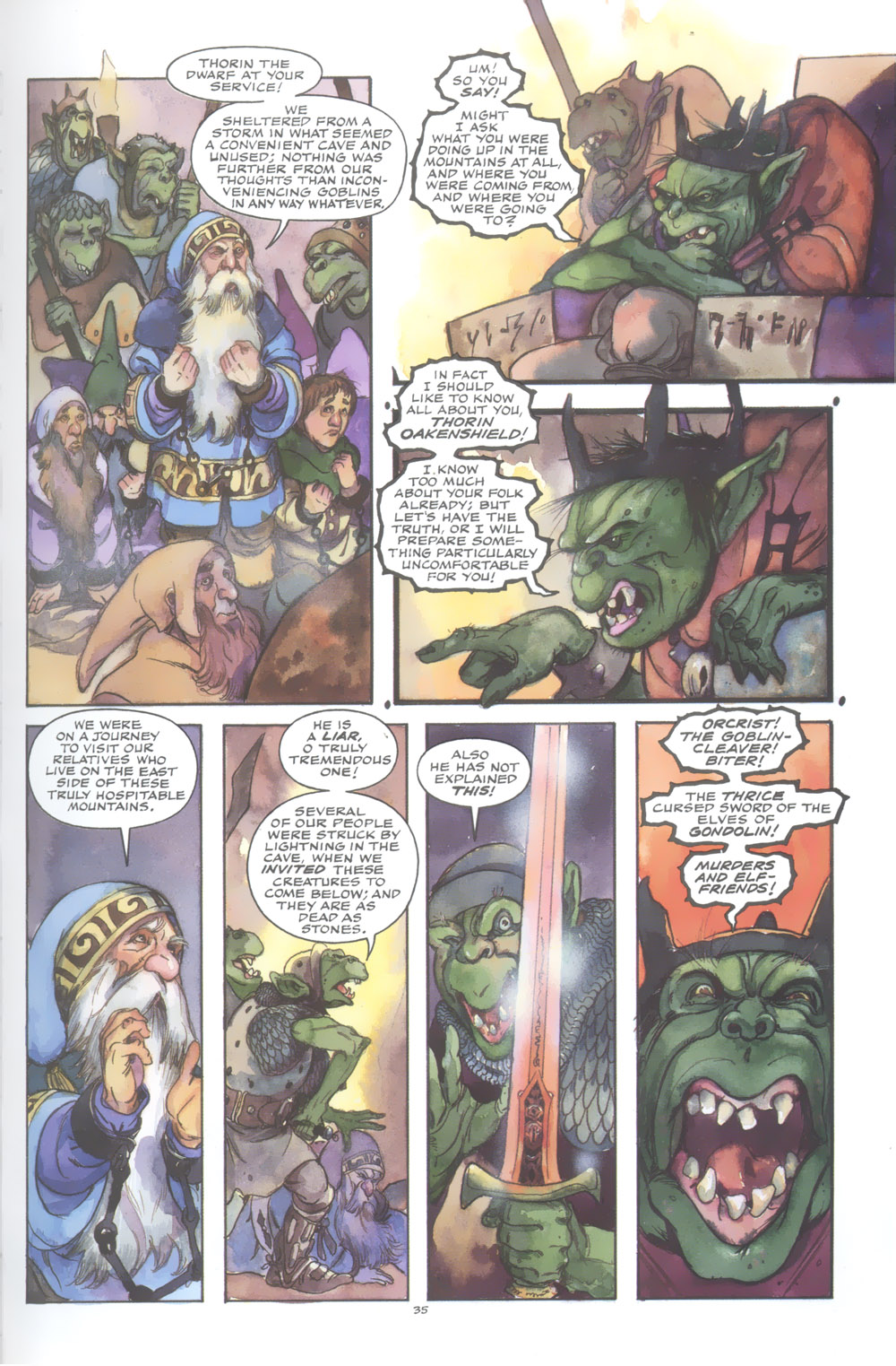 Read online The Hobbit comic -  Issue # TPB - 41