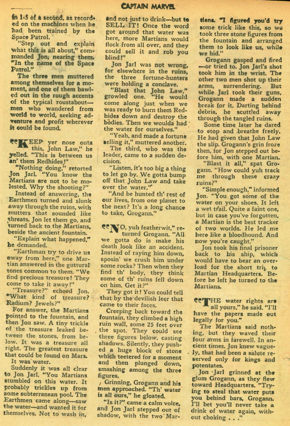 Read online Captain Marvel Adventures comic -  Issue #67 - 40