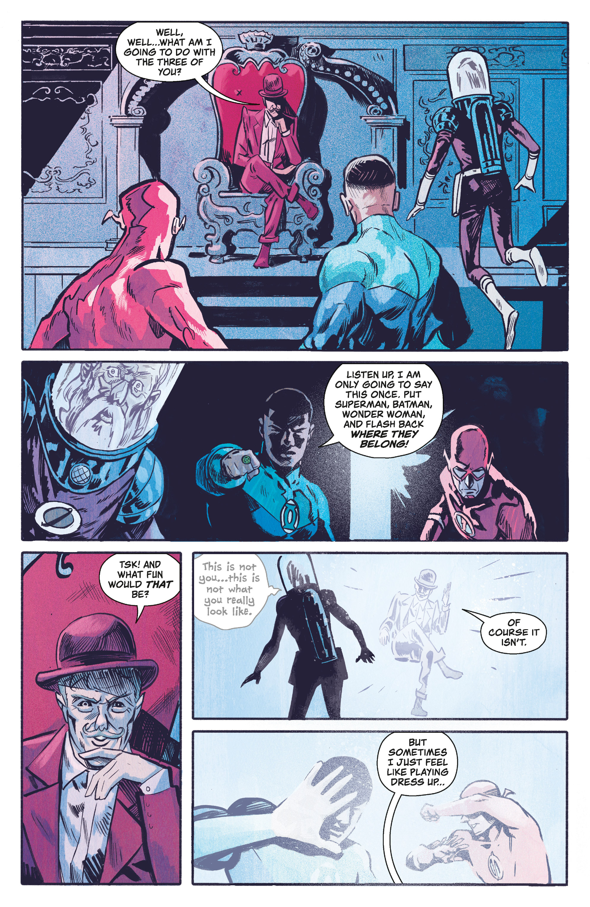 Read online Black Hammer/Justice League: Hammer of Justice! comic -  Issue #4 - 16