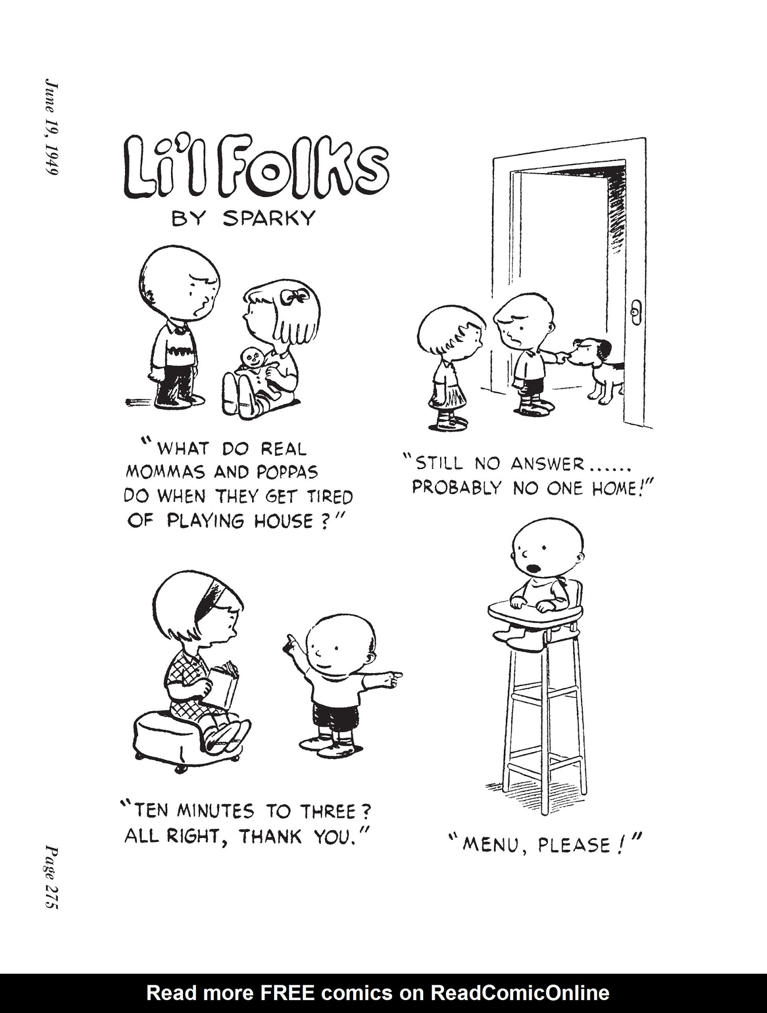 Read online The Complete Peanuts comic -  Issue # TPB 25 - 284