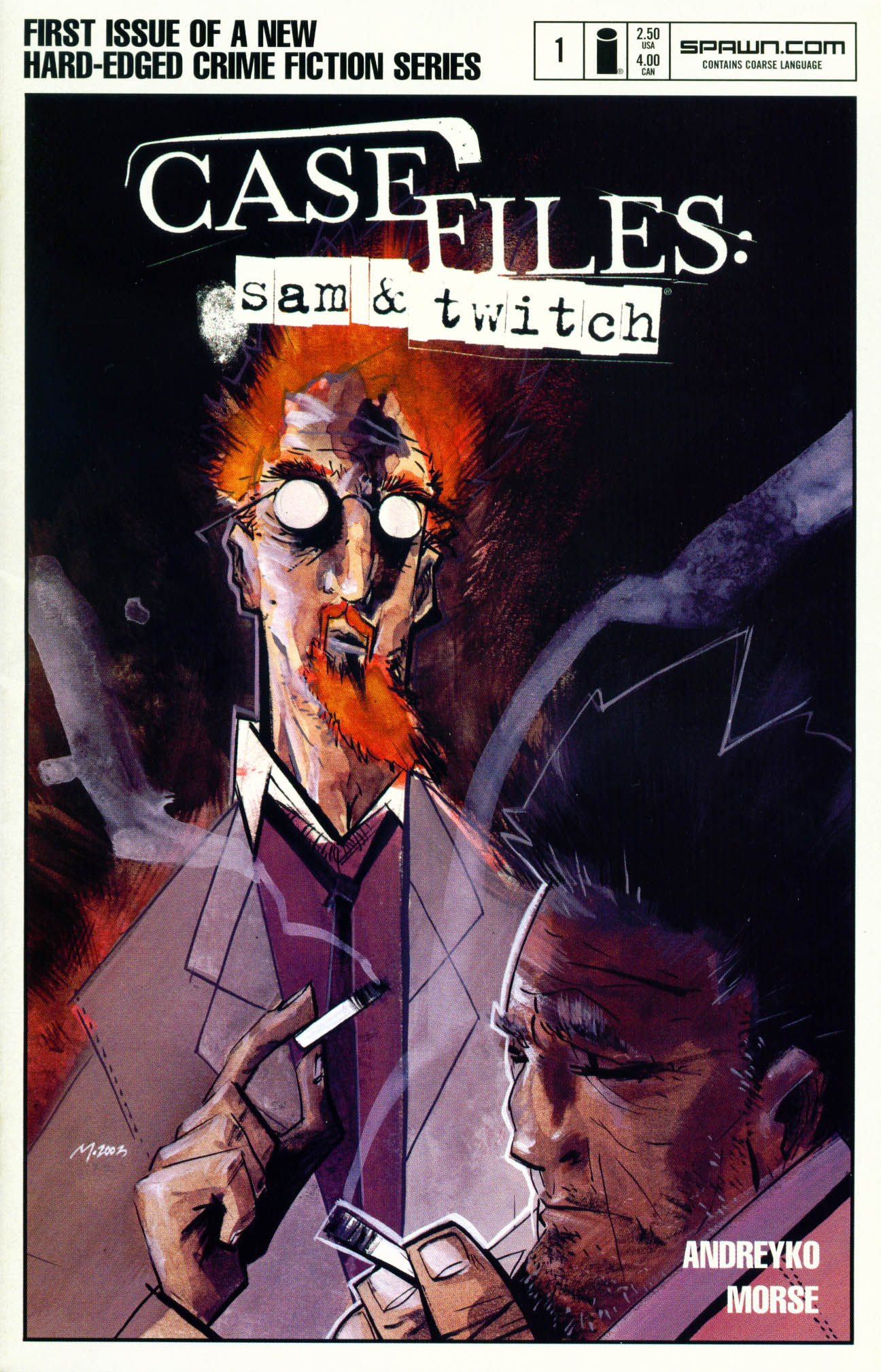 Read online Case Files: Sam and Twitch comic -  Issue #1 - 1