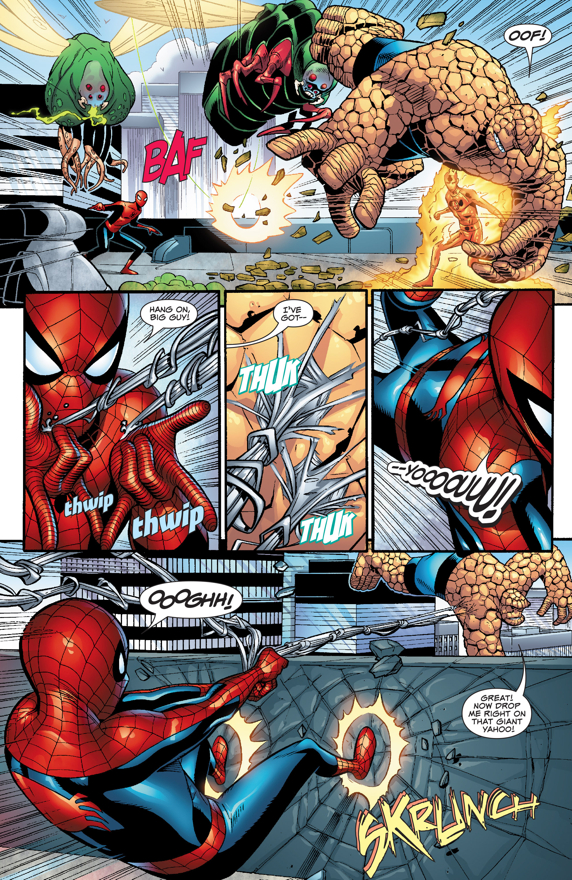 Read online Spider-Man and the Fantastic Four comic -  Issue #3 - 7