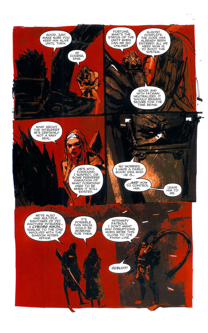 Read online Metal Gear Solid: Sons of Liberty comic -  Issue #4 - 13