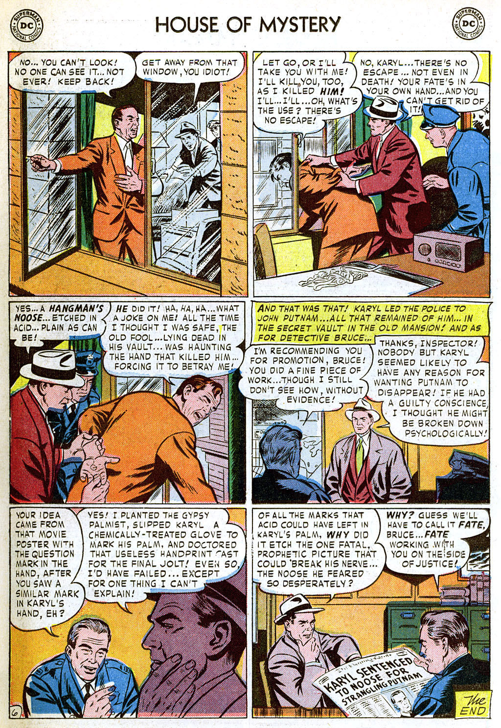 Read online House of Mystery (1951) comic -  Issue #6 - 18