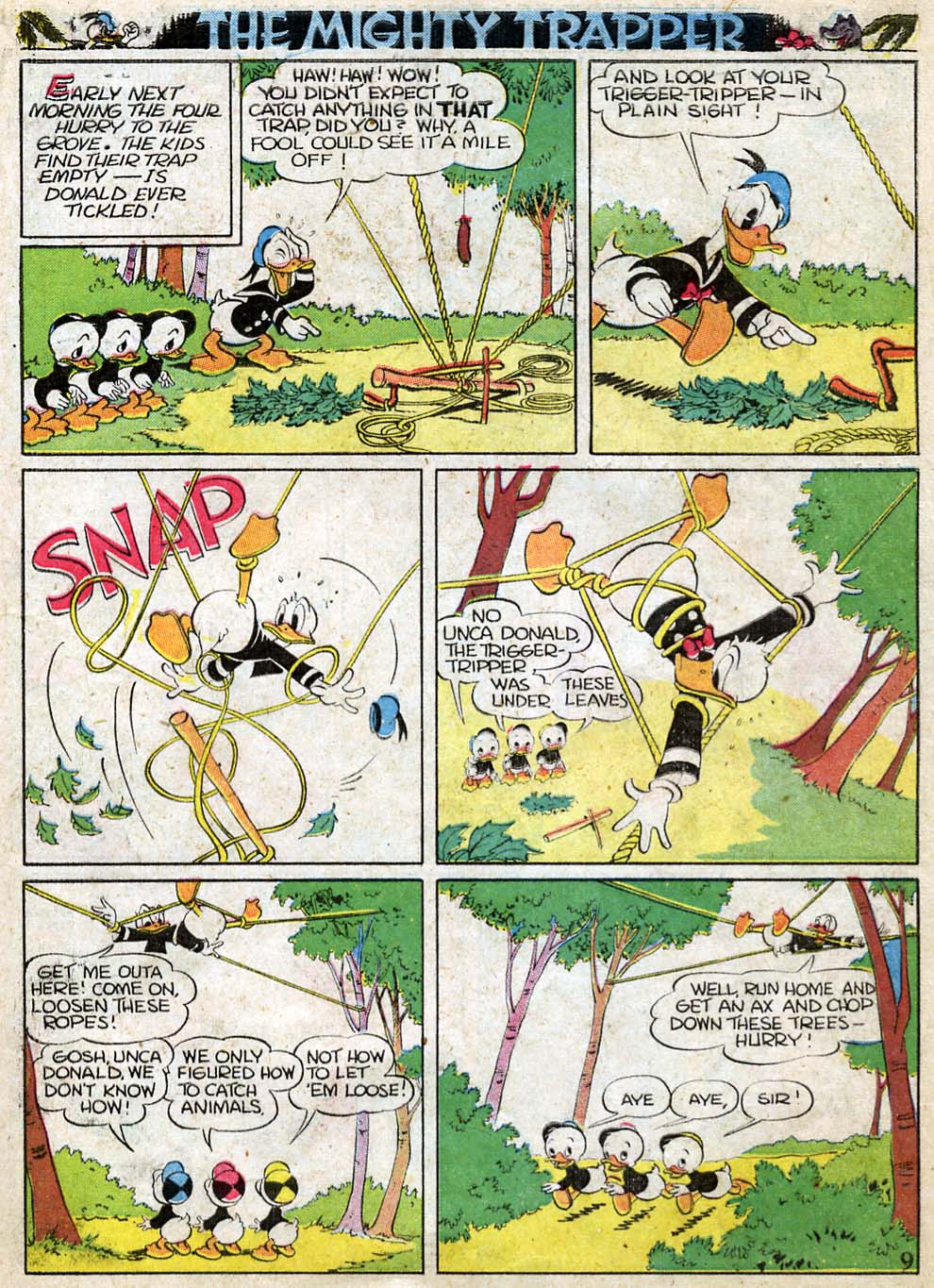 Read online Walt Disney's Comics and Stories comic -  Issue #36 - 11