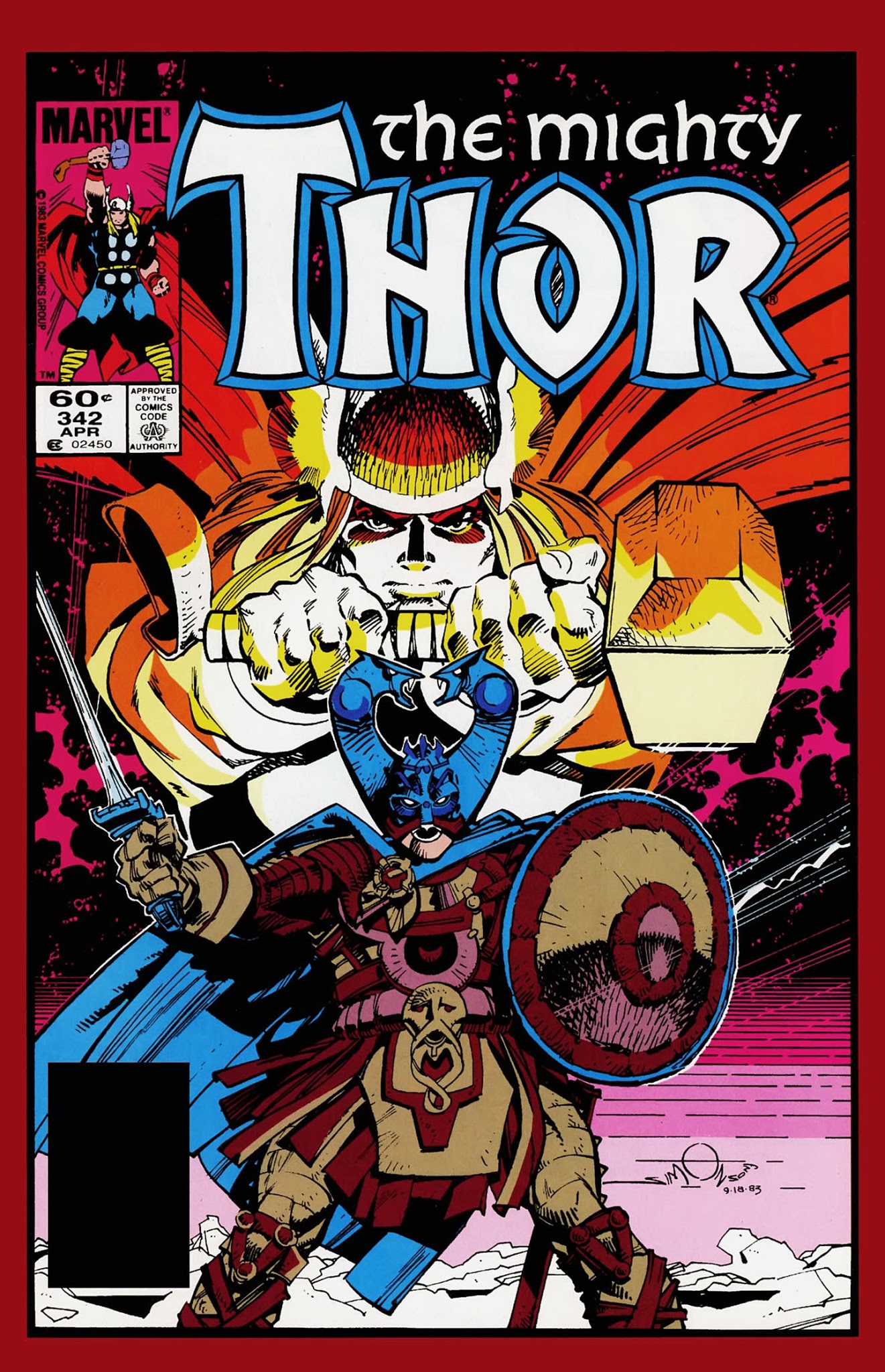 Read online Thor Visionaries: Walter Simonson comic -  Issue # TPB 1 - 123