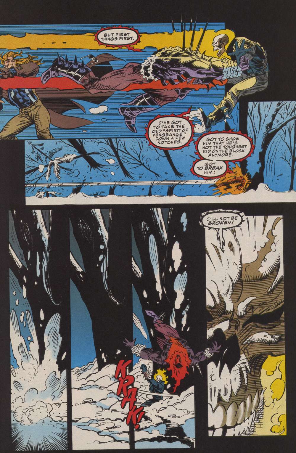Read online Ghost Rider/Blaze: Spirits of Vengeance comic -  Issue #12 - 18
