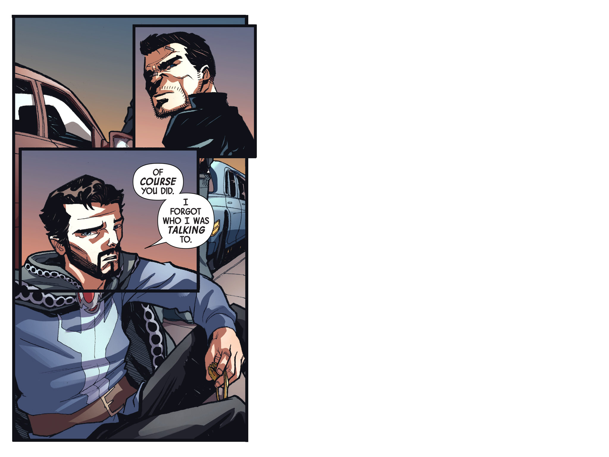 Read online Doctor Strange/Punisher: Magic Bullets Infinite Comic comic -  Issue #4 - 22