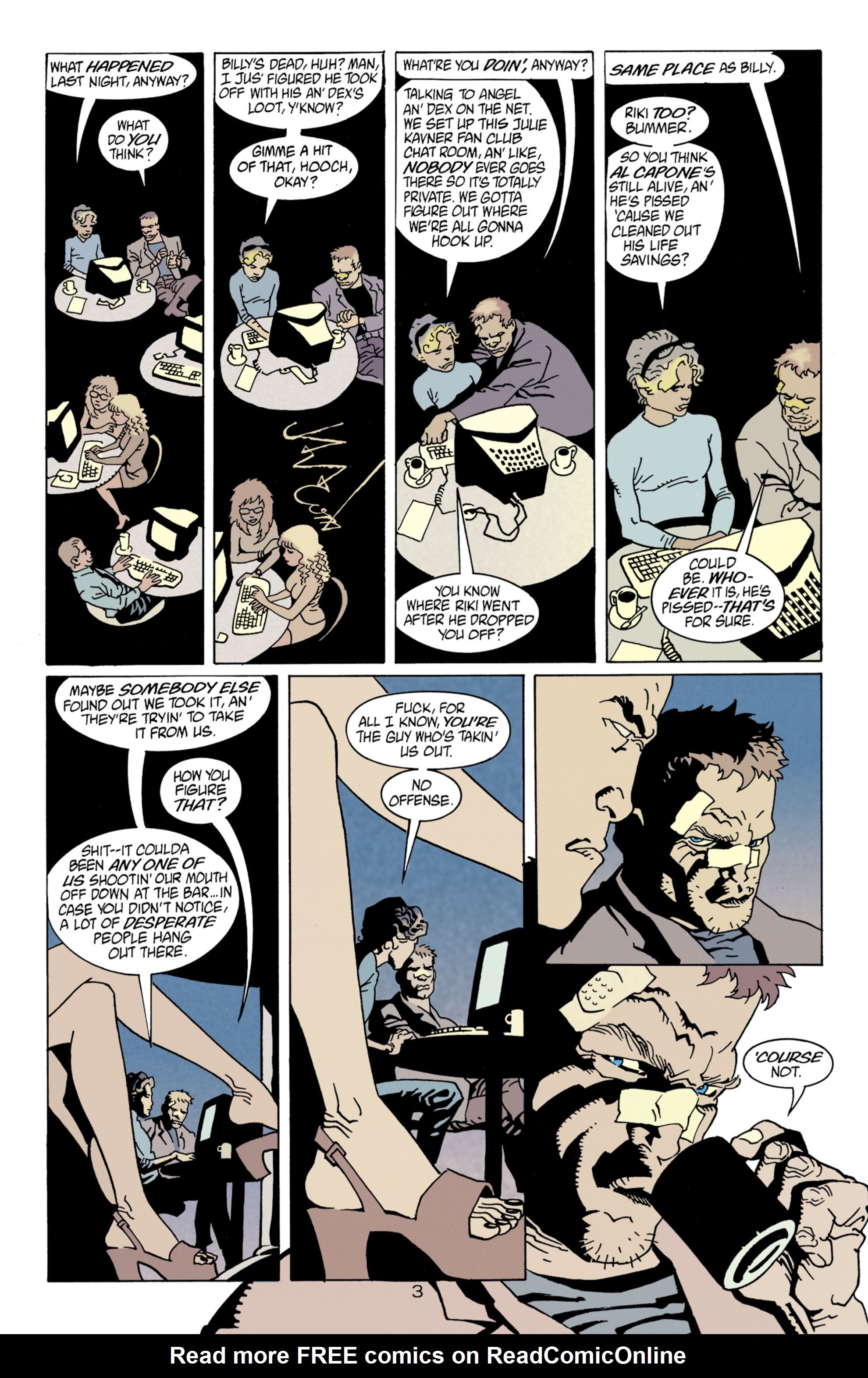Read online Jonny Double comic -  Issue #3 - 4