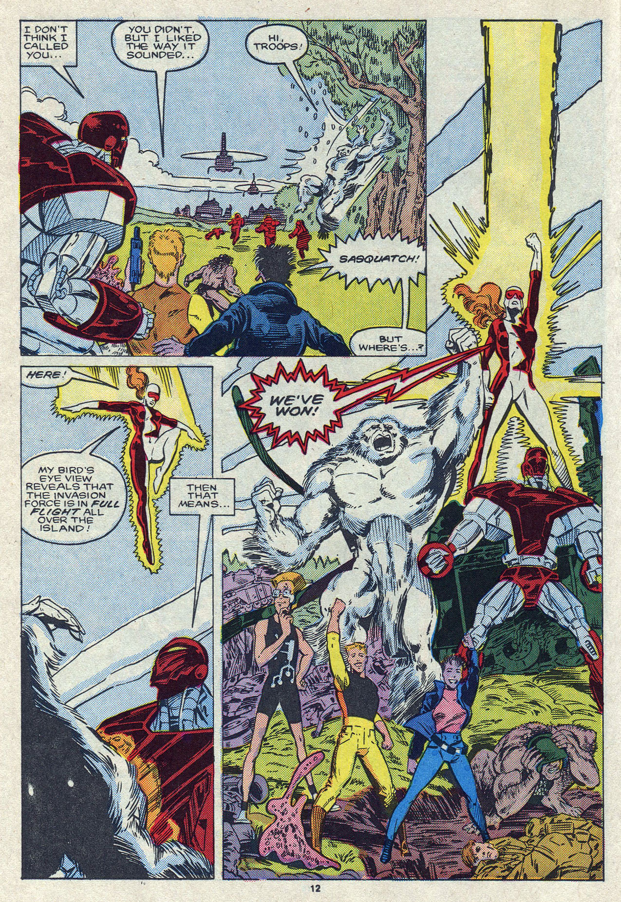 Read online Alpha Flight (1983) comic -  Issue #51 - 17