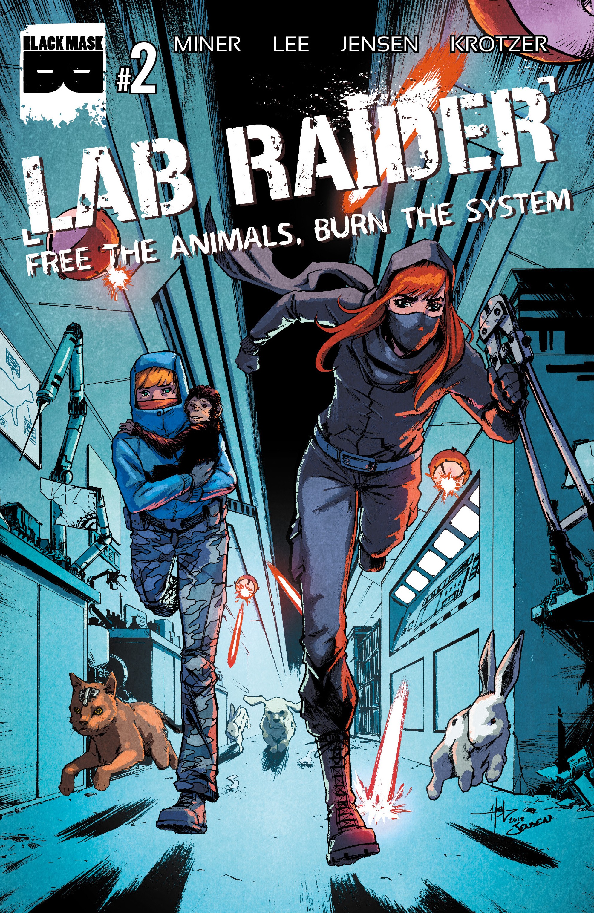 Read online Lab Raider comic -  Issue #2 - 1