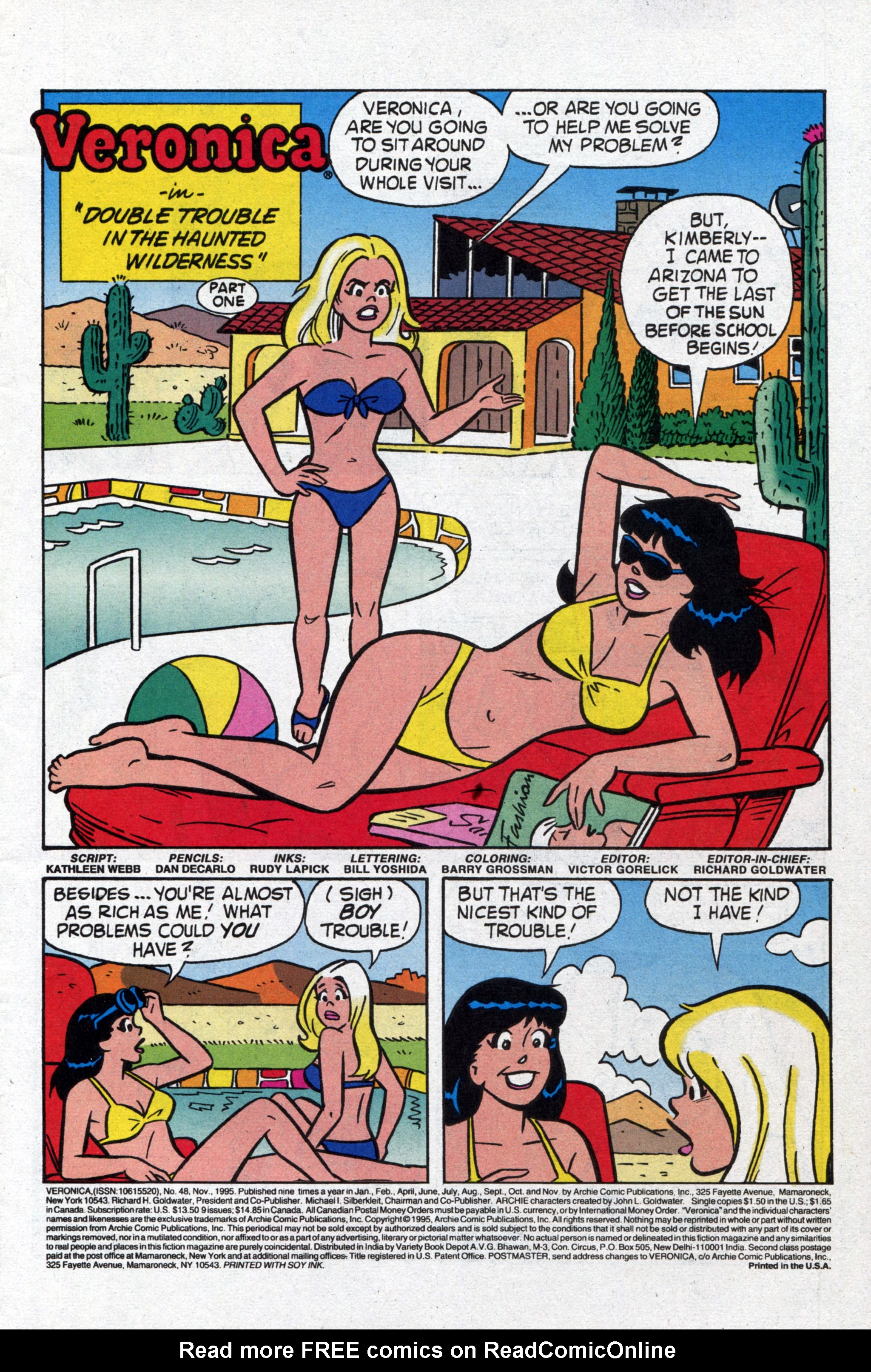 Read online Veronica comic -  Issue #48 - 3