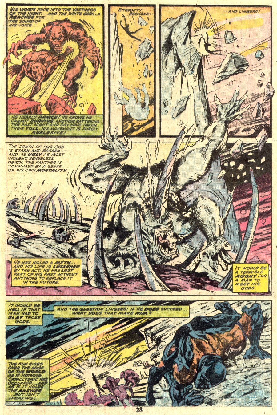 Read online Jungle Action (1972) comic -  Issue #13 - 25