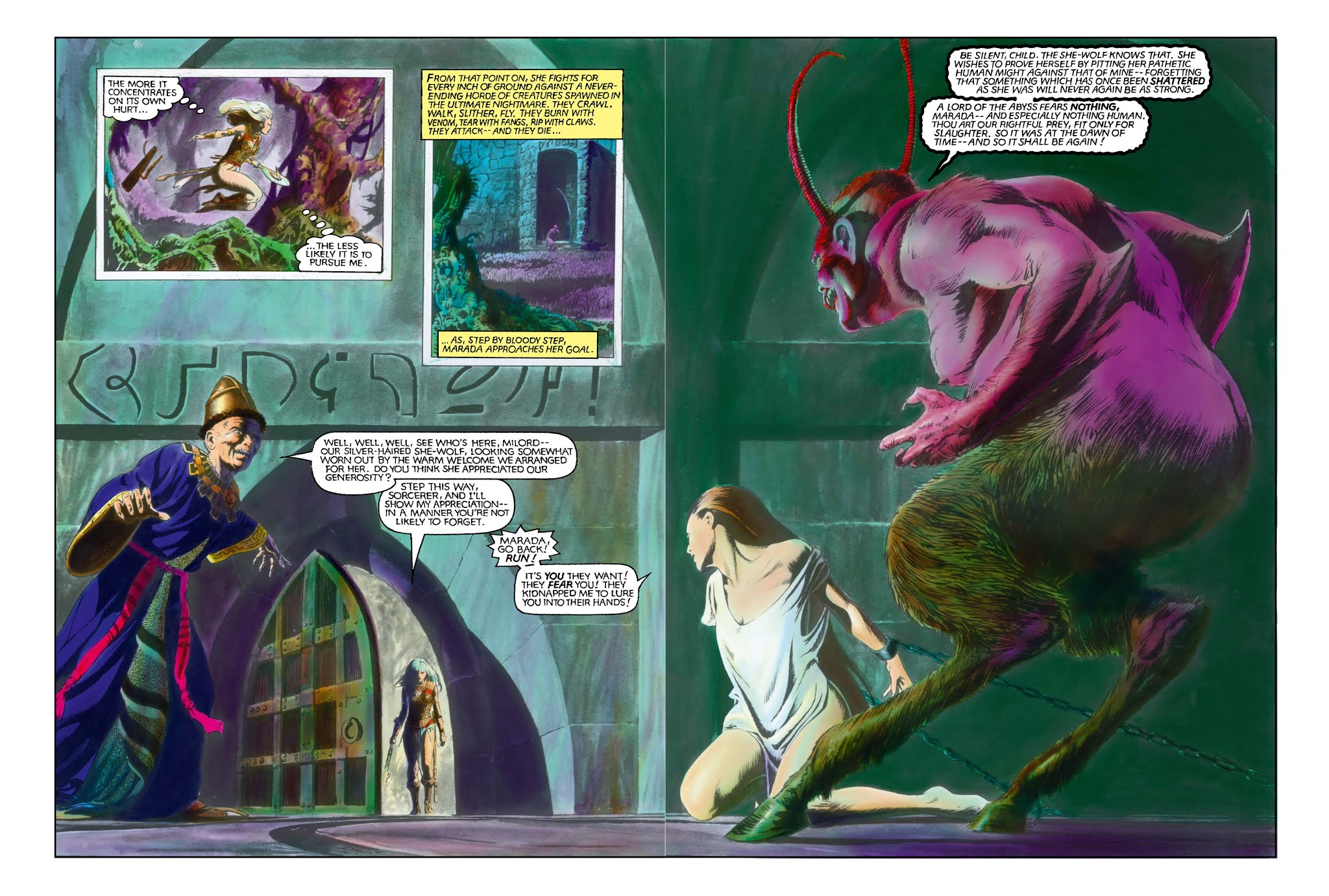 Read online Marada The She-Wolf comic -  Issue # TPB - 46