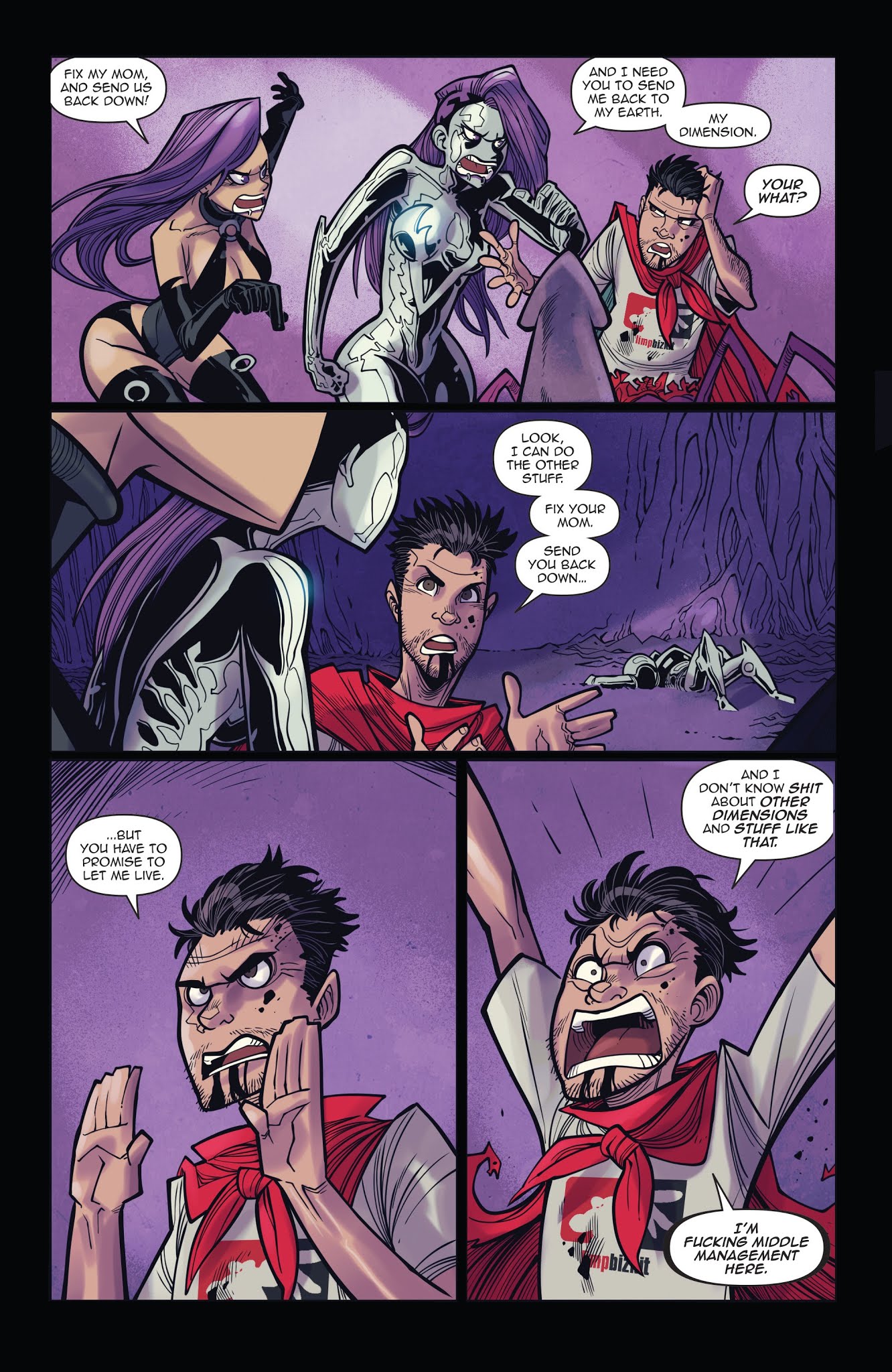 Read online Vampblade Season 3 comic -  Issue #5 - 5