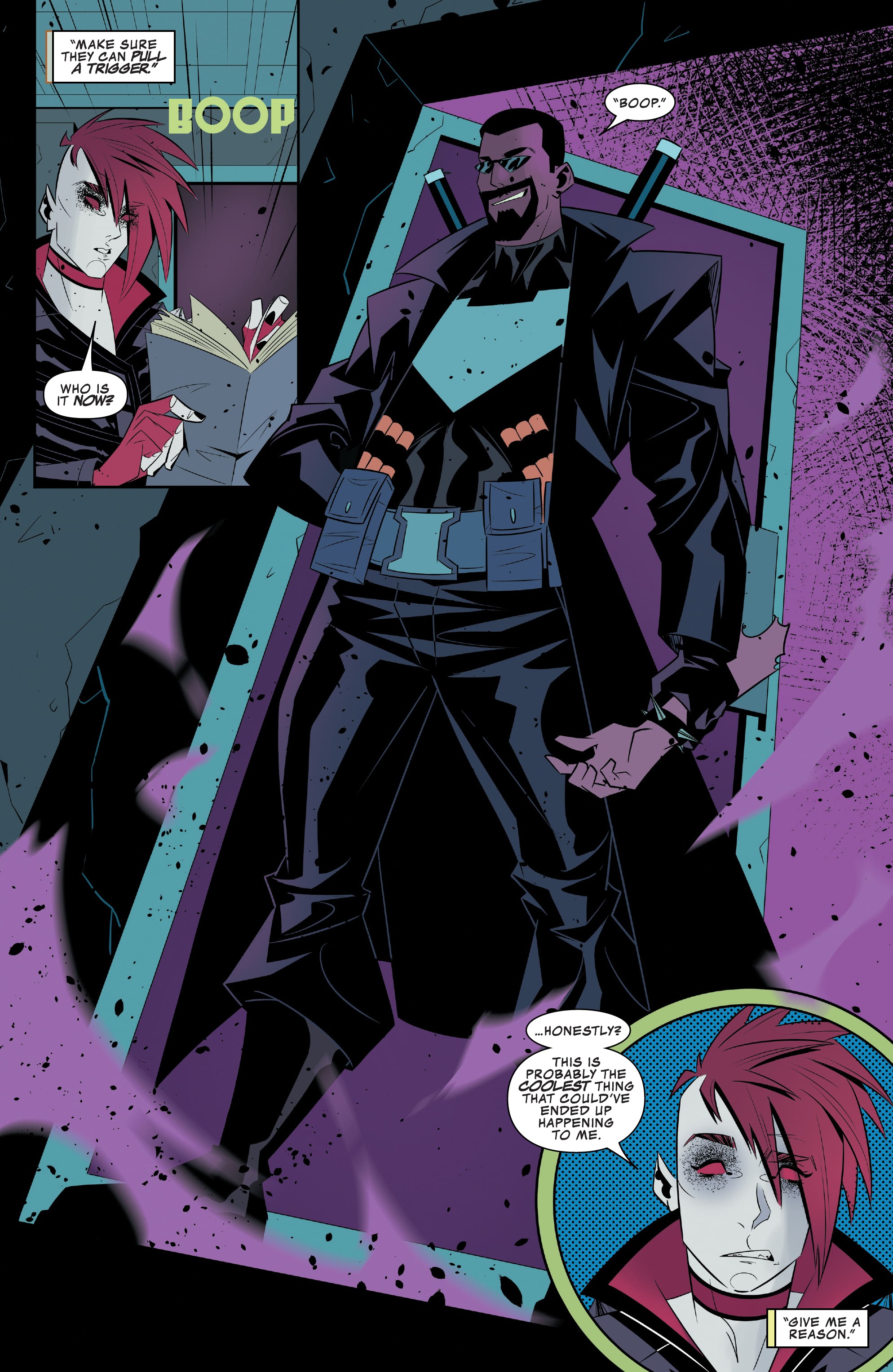 Read online The Darkhold comic -  Issue # Blade - 15