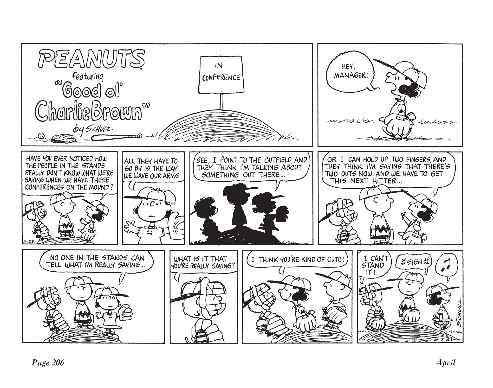 Read online The Complete Peanuts comic -  Issue # TPB 11 - 221