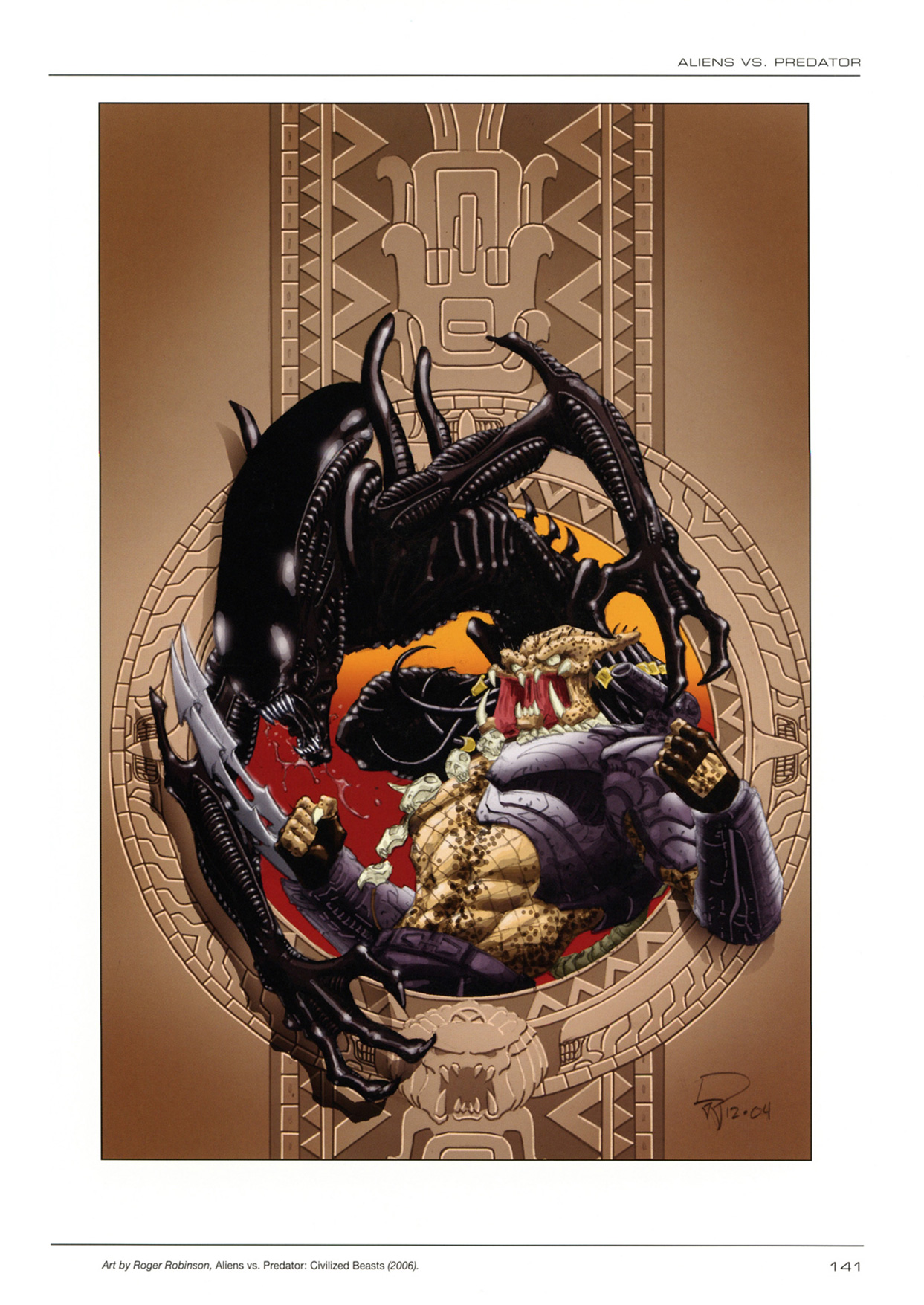Read online Aliens/Predator: Panel to Panel comic -  Issue # TPB (Part 2) - 32