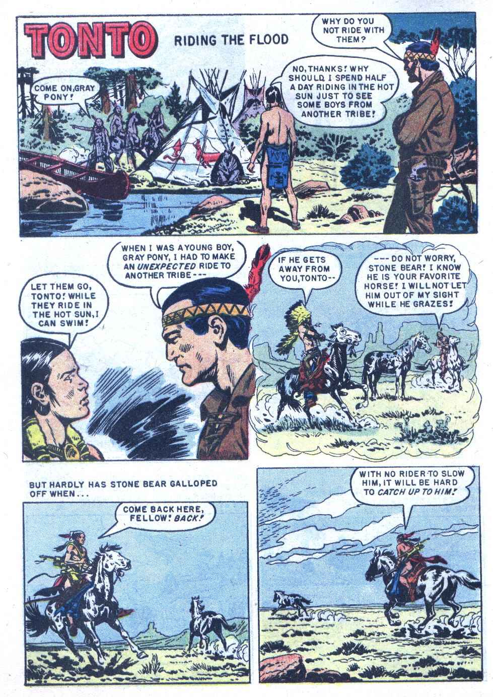 Read online Lone Ranger's Companion Tonto comic -  Issue #30 - 28