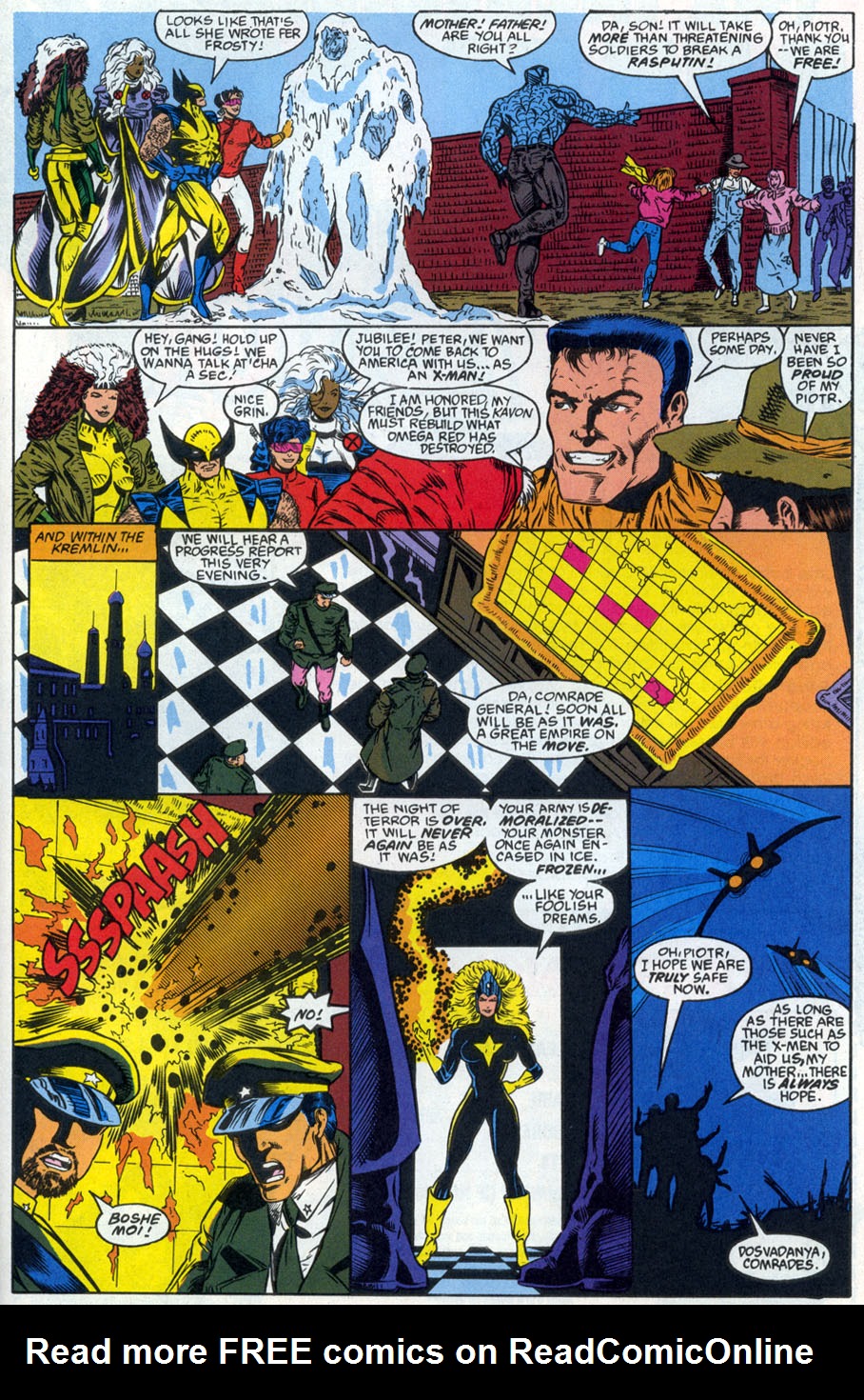 Read online X-Men Adventures (1994) comic -  Issue #4 - 21
