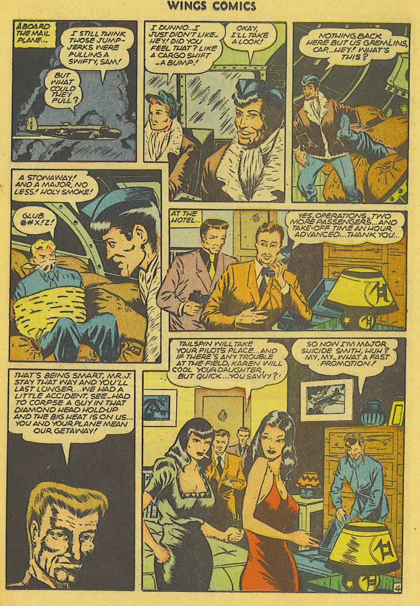Read online Wings Comics comic -  Issue #67 - 31