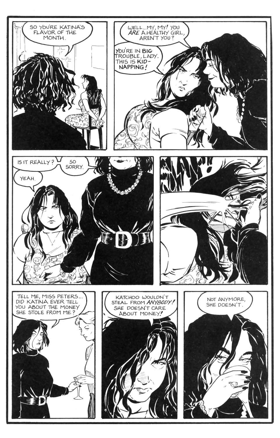 Read online Strangers in Paradise (1994) comic -  Issue #8 - 10