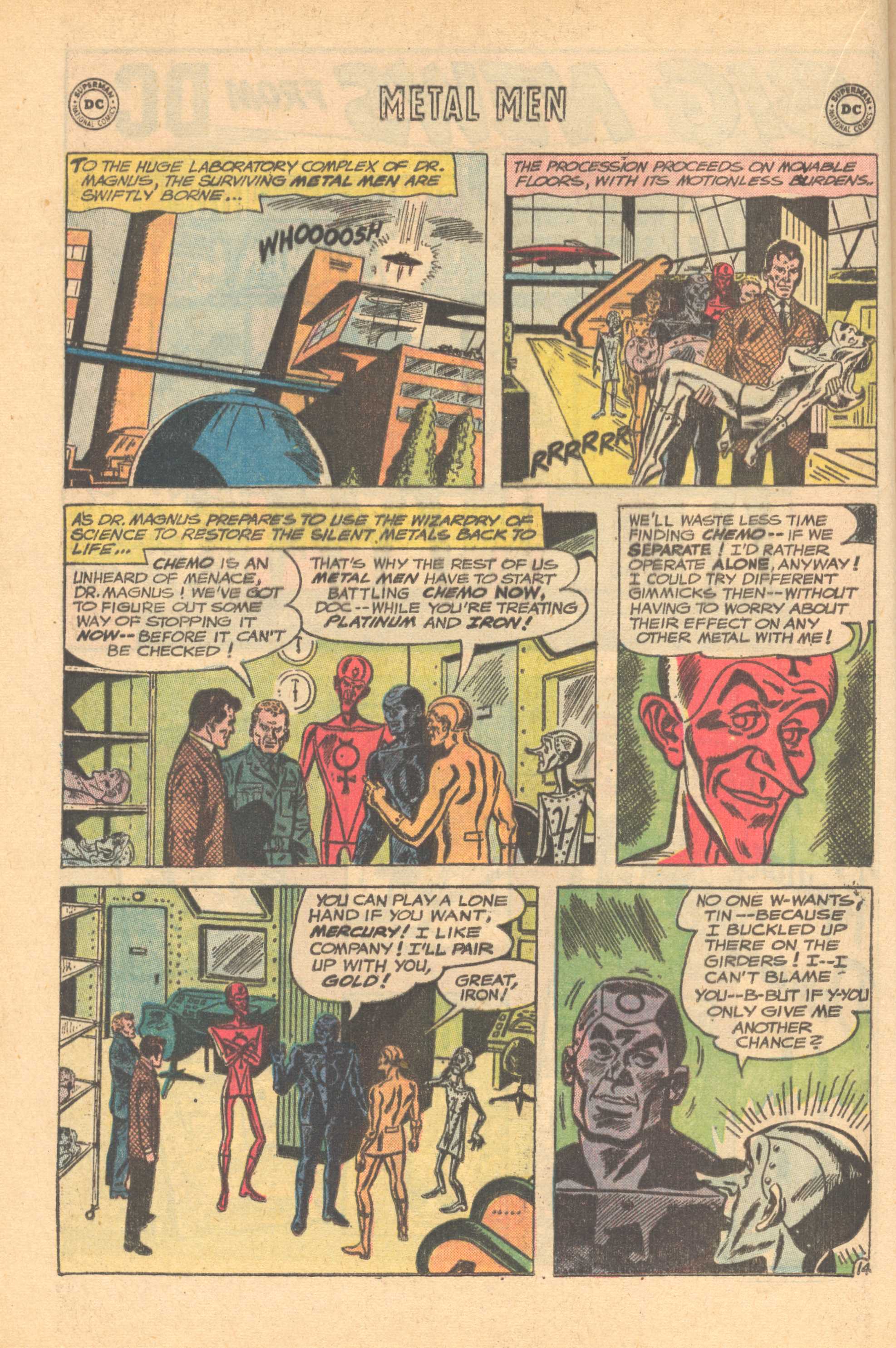 Read online Metal Men (1963) comic -  Issue #42 - 20