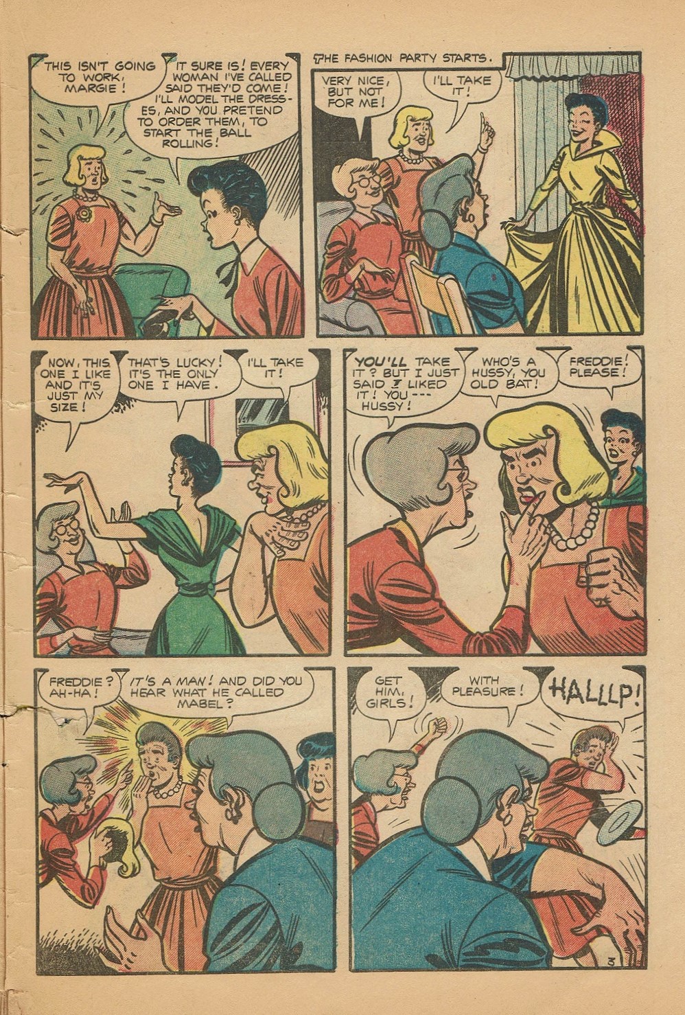 Read online My Little Margie (1954) comic -  Issue #7 - 34