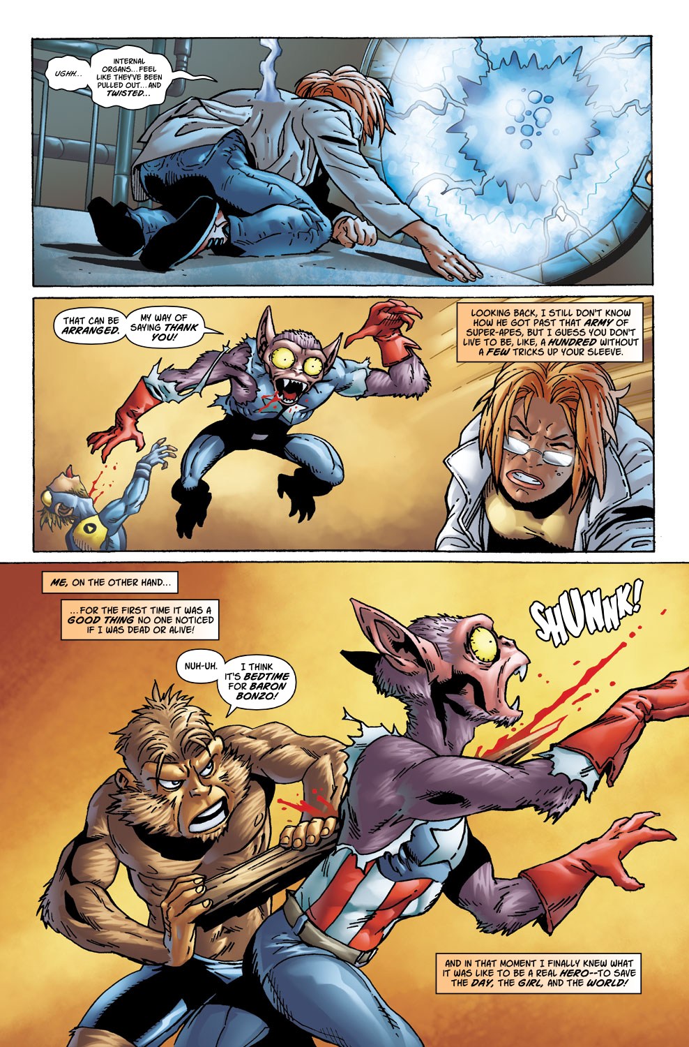 Read online Marvel Apes comic -  Issue #4 - 16