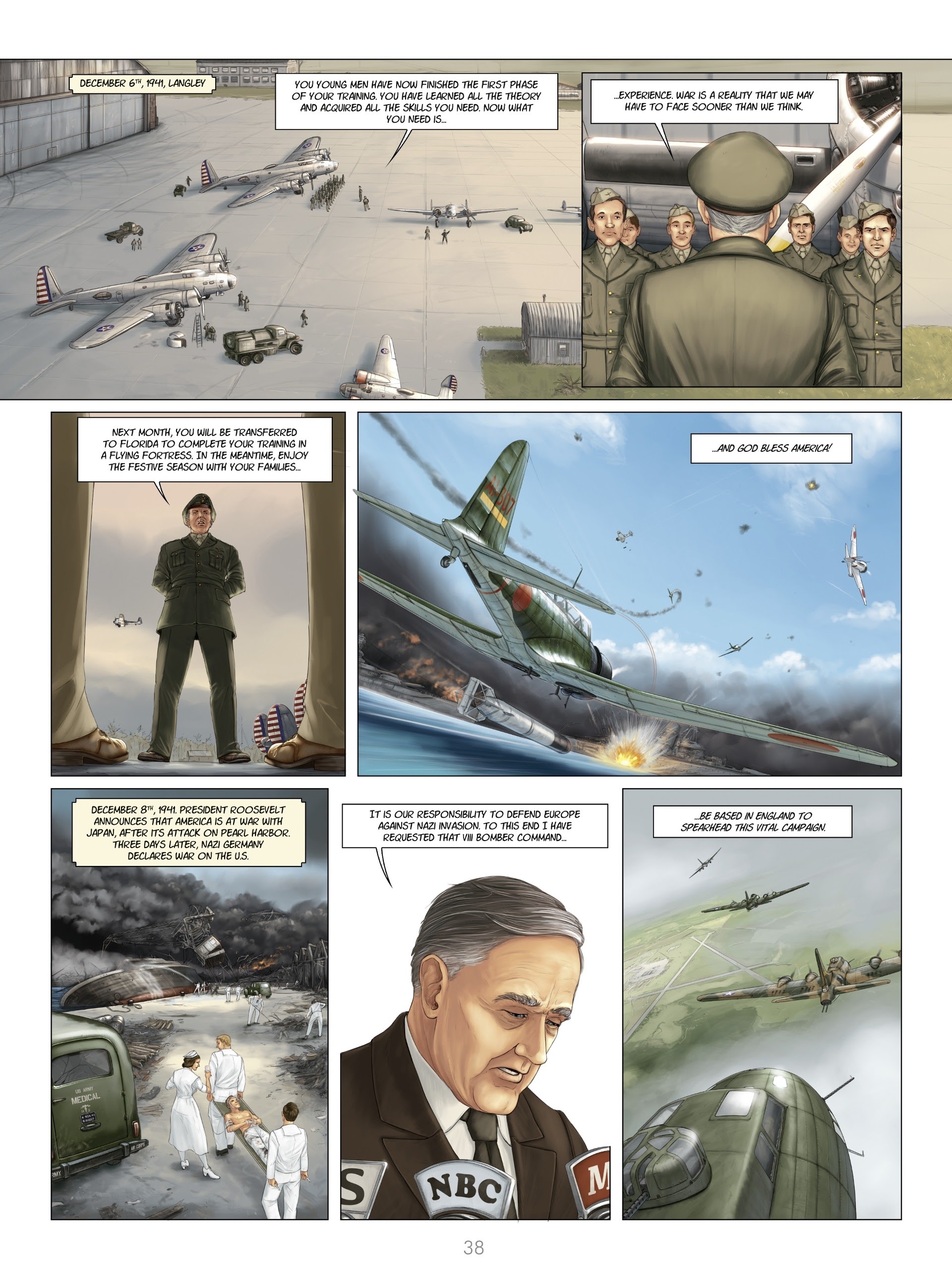 Read online Wings of War Eagle comic -  Issue #1 - 40