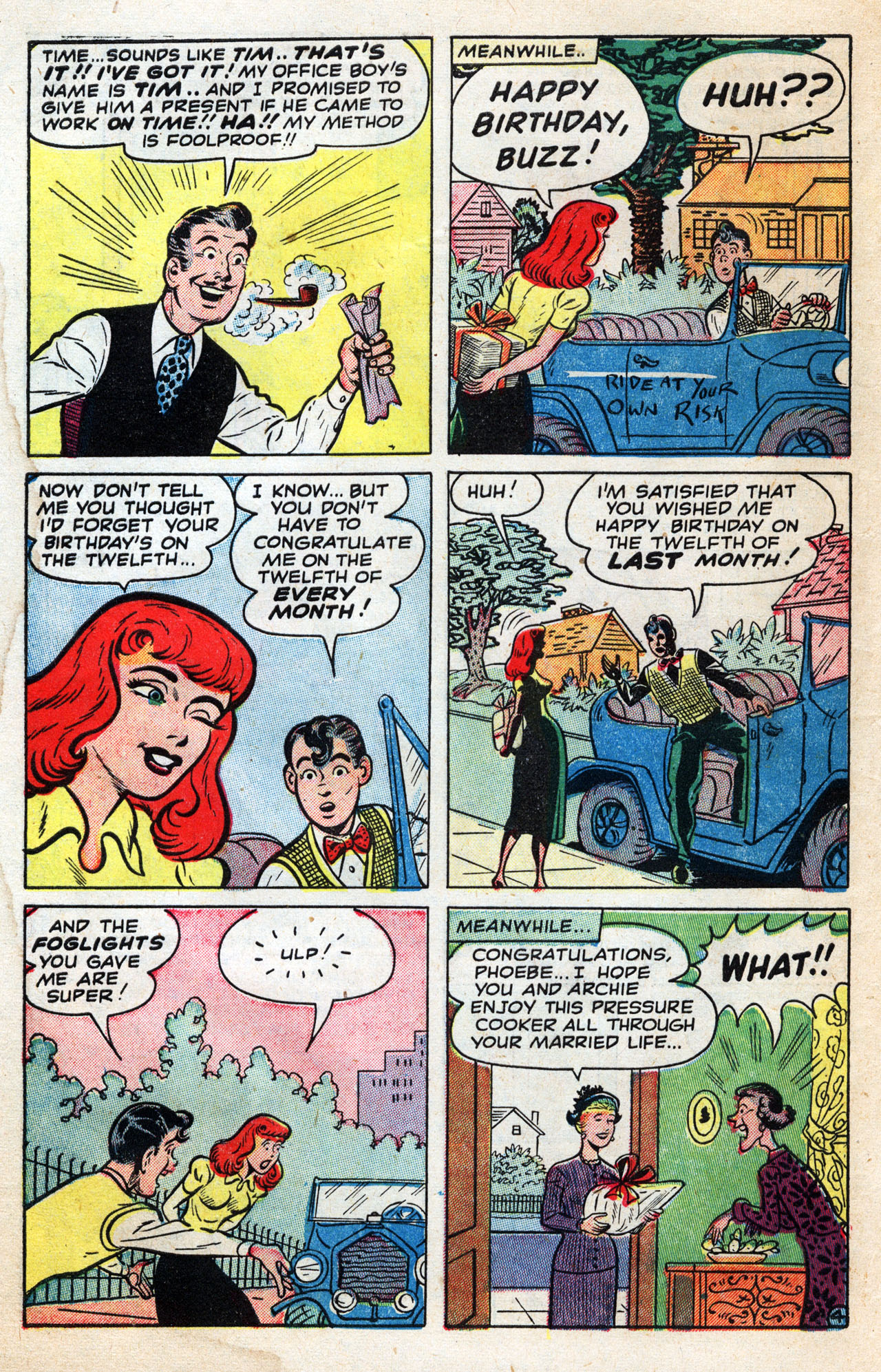 Read online Patsy Walker comic -  Issue #38 - 46