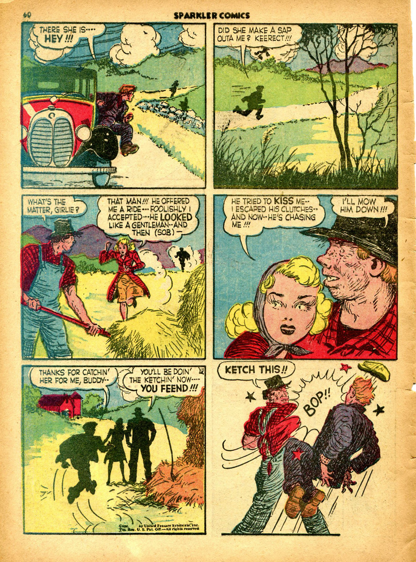 Read online Sparkler Comics comic -  Issue #8 - 62