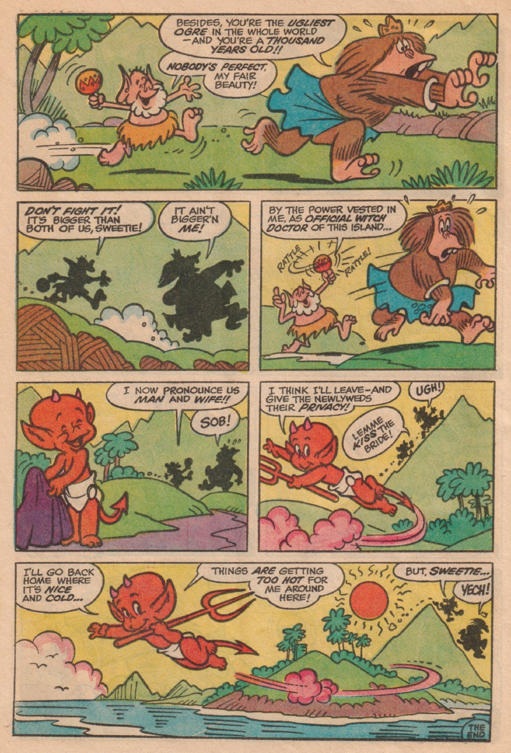 Read online Hot Stuff, the Little Devil comic -  Issue #80 - 16