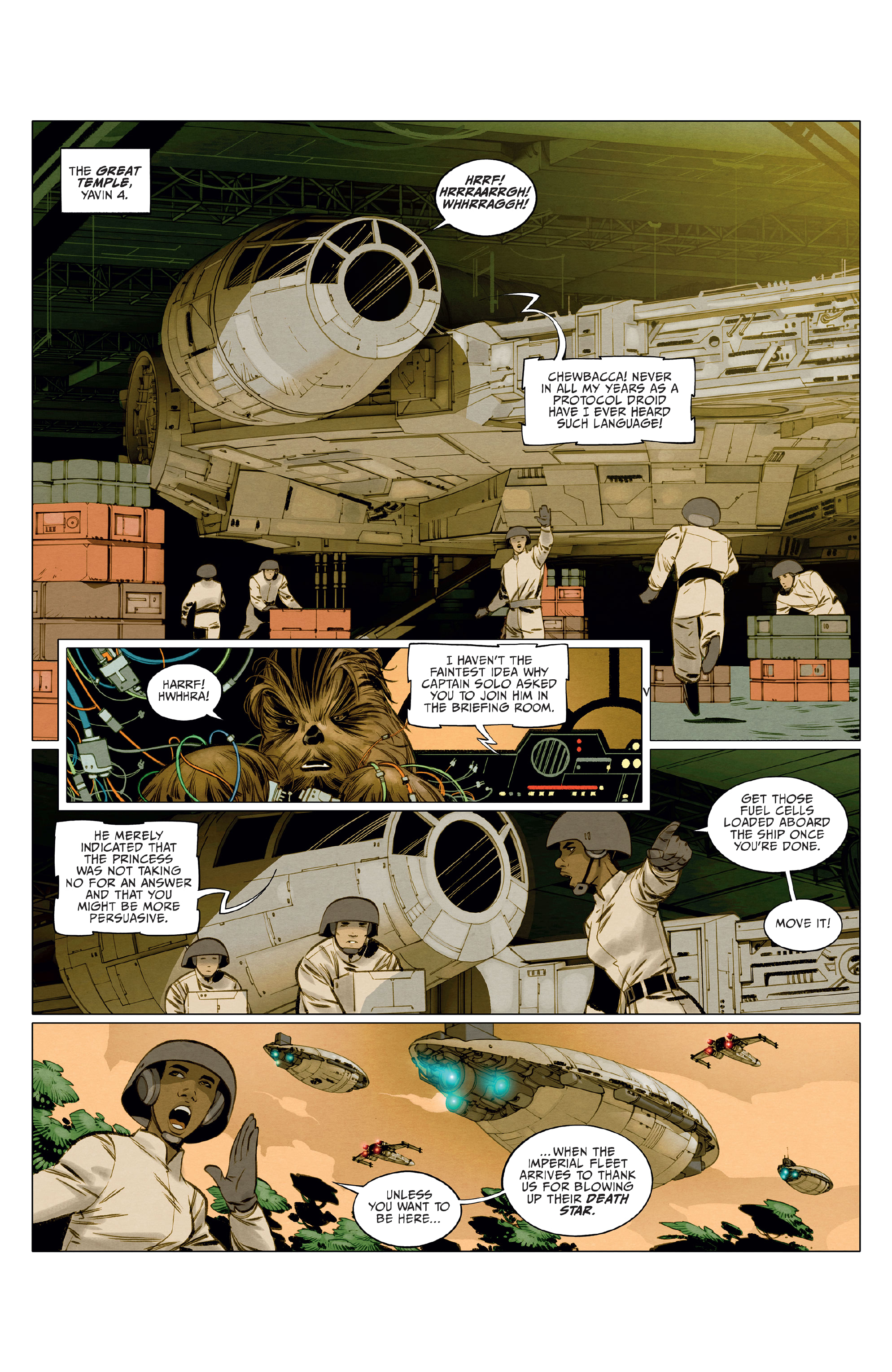Read online Star Wars Adventures: Smuggler's Run comic -  Issue #1 - 3