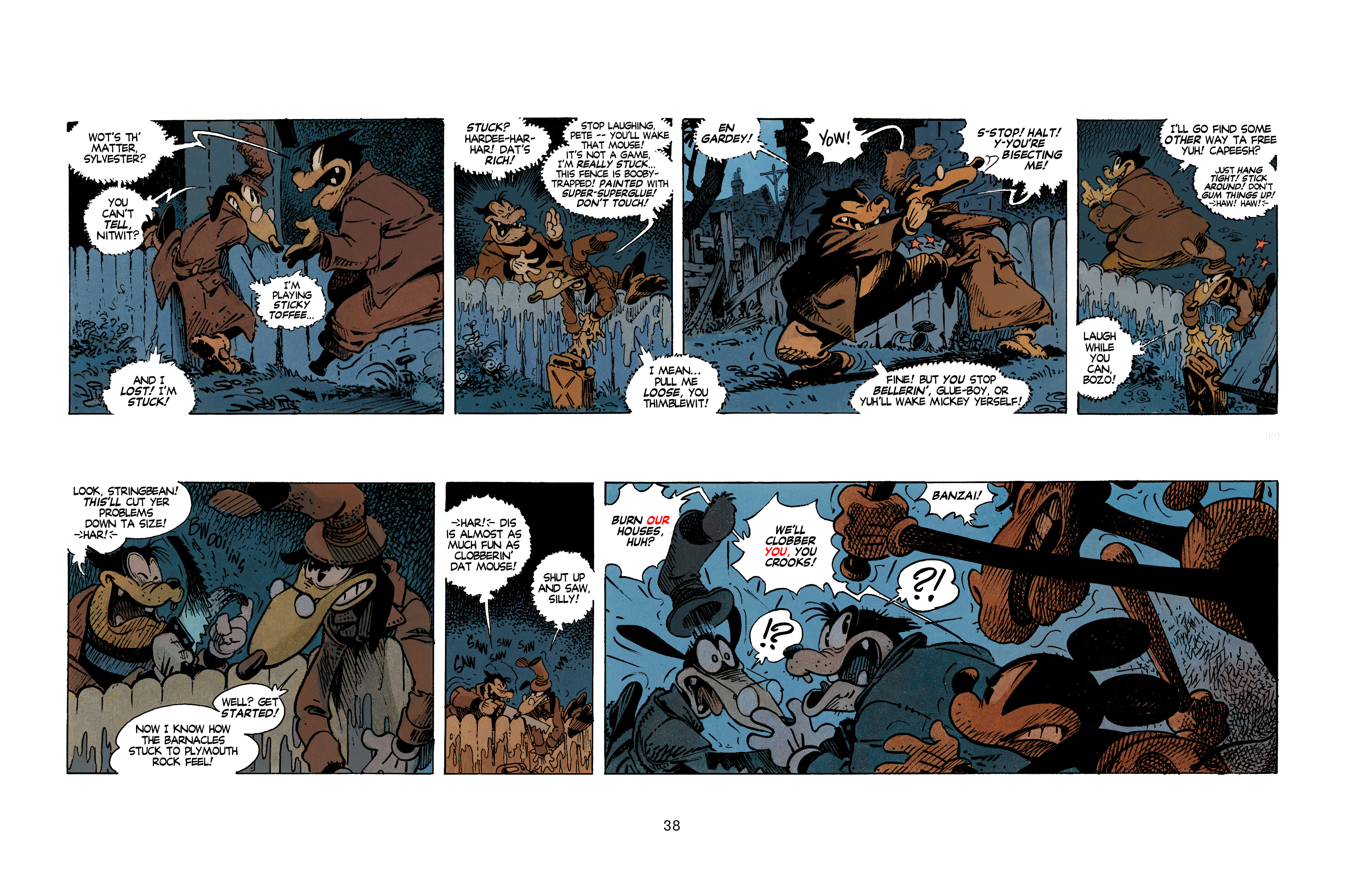 Read online Mickey Mouse: Zombie Coffee comic -  Issue # TPB - 39