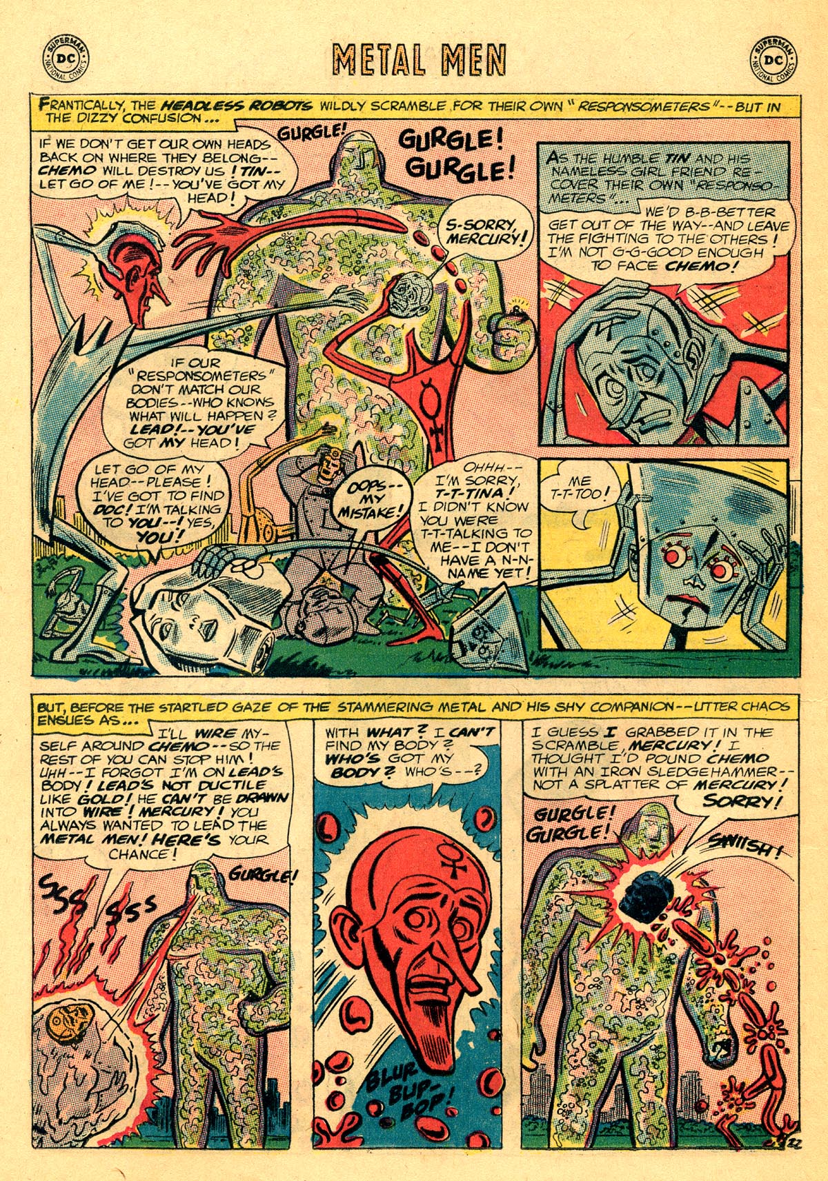 Read online Metal Men (1963) comic -  Issue #14 - 30
