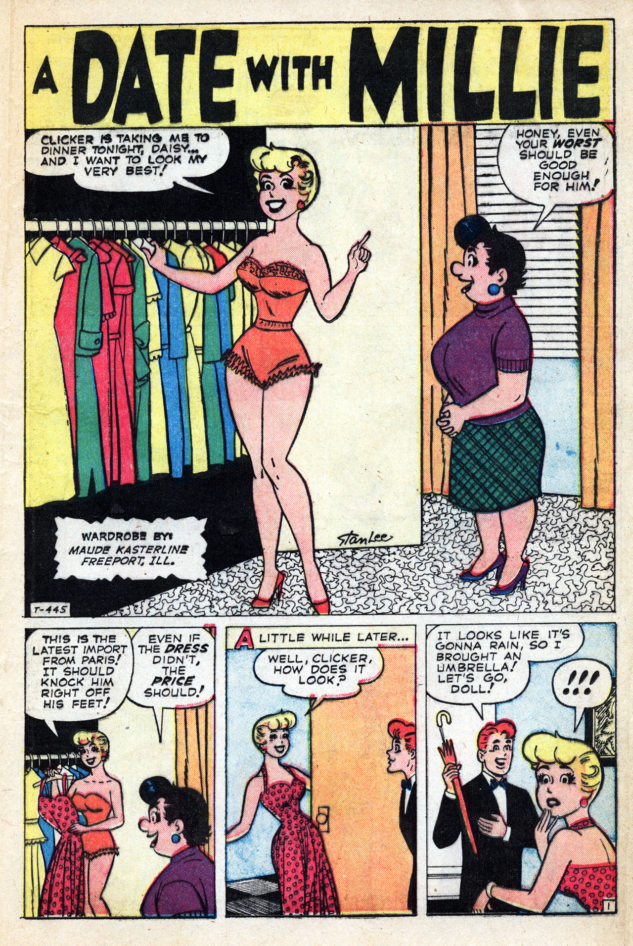 Read online A Date with Millie (1959) comic -  Issue #1 - 21