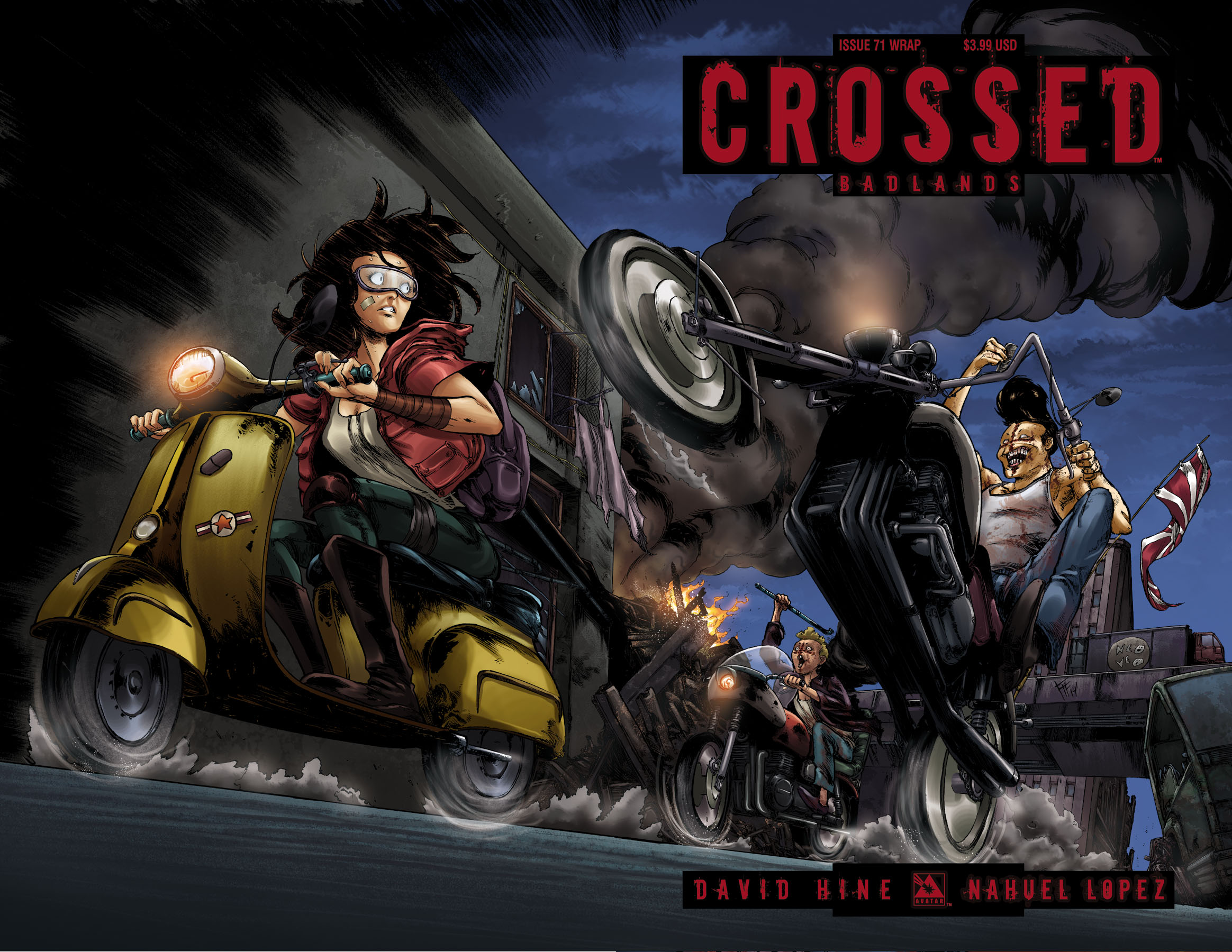 Read online Crossed: Badlands comic -  Issue #71 - 5