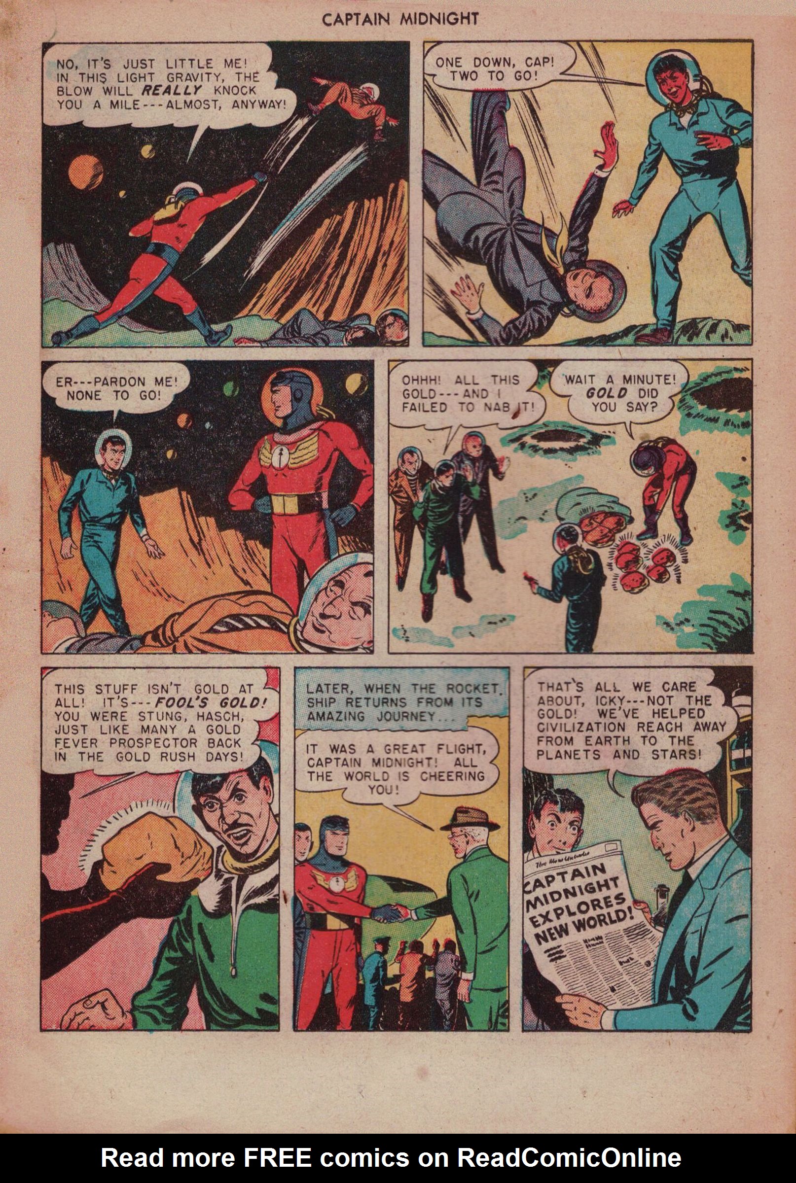 Read online Captain Midnight (1942) comic -  Issue #48 - 27