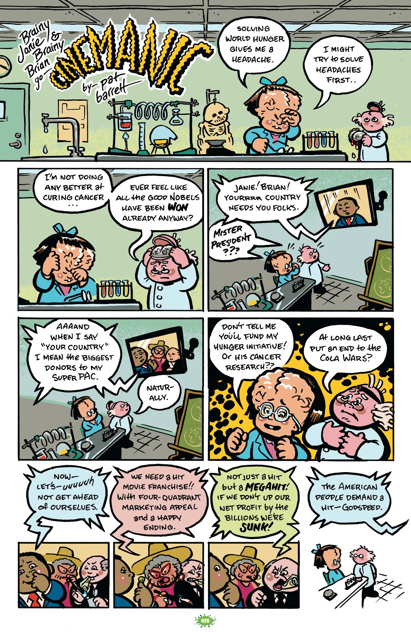 Read online Garbage Pail Kids comic -  Issue # TPB - 105